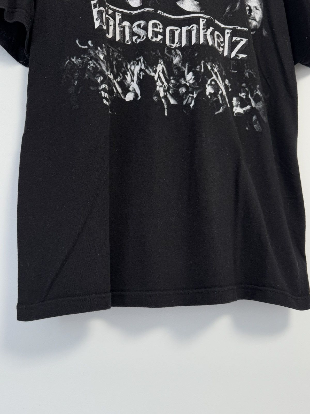 Designer × Japanese Brand × Vintage Vintage Bohse Onkelz Rock Band T-Shirt Black Big Logo Size US L / EU 52-54 / 3 - 2 Thumbnail