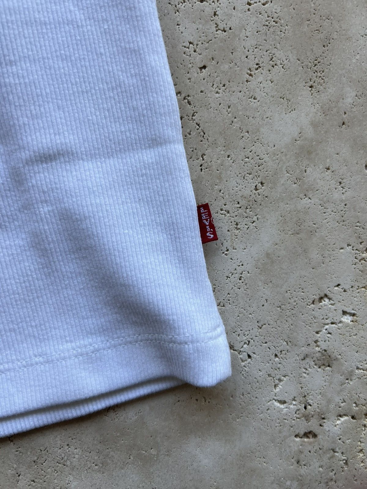 JJJJound × Levi's NEW SzM JJJJound Levi’s Tank Top White Ribbed Logo Size US M / EU 48-50 / 2 - 4 Thumbnail