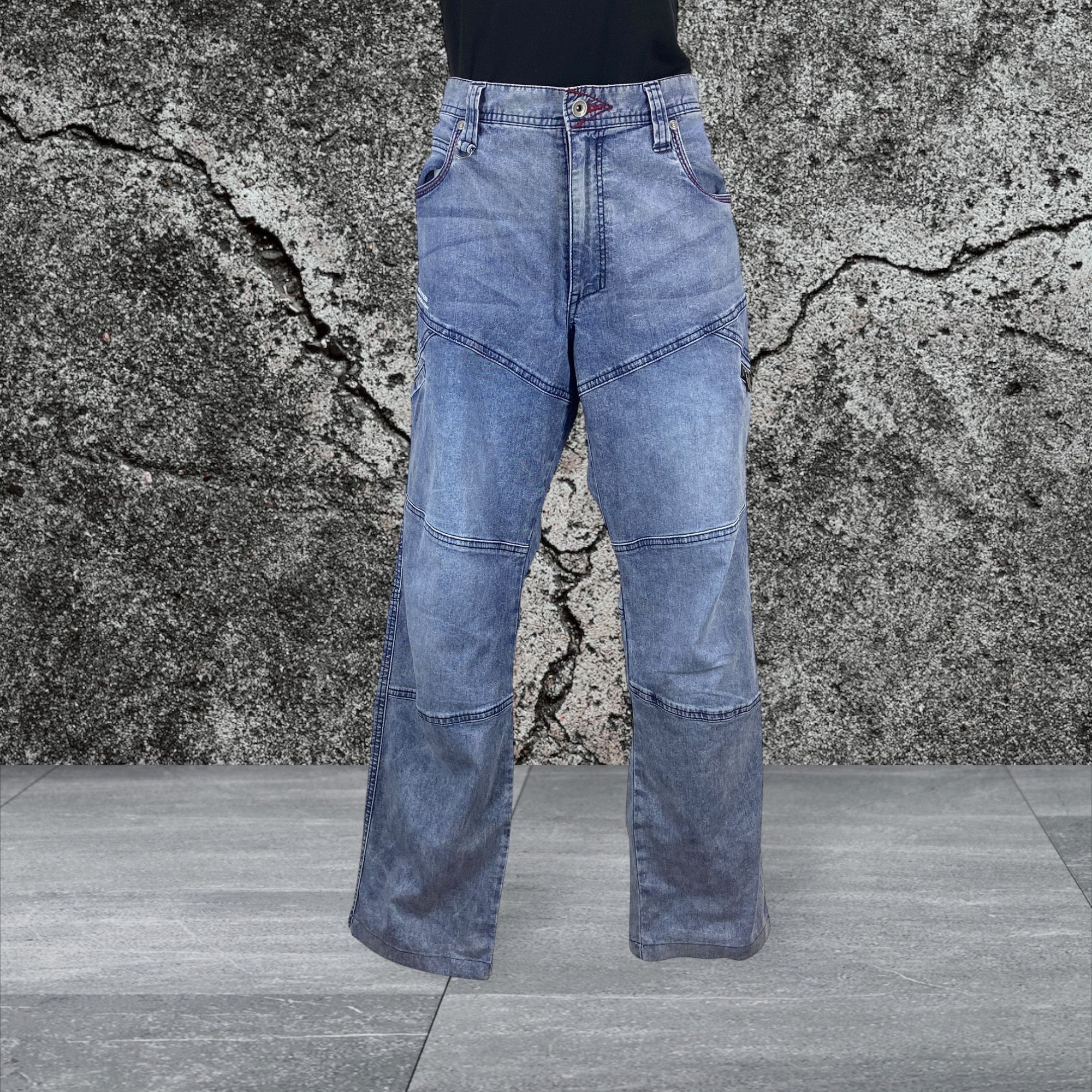 Japanese Brand Blue B Jeans Cargo Jeans Size US 34 / EU 50 - 2 Thumbnail