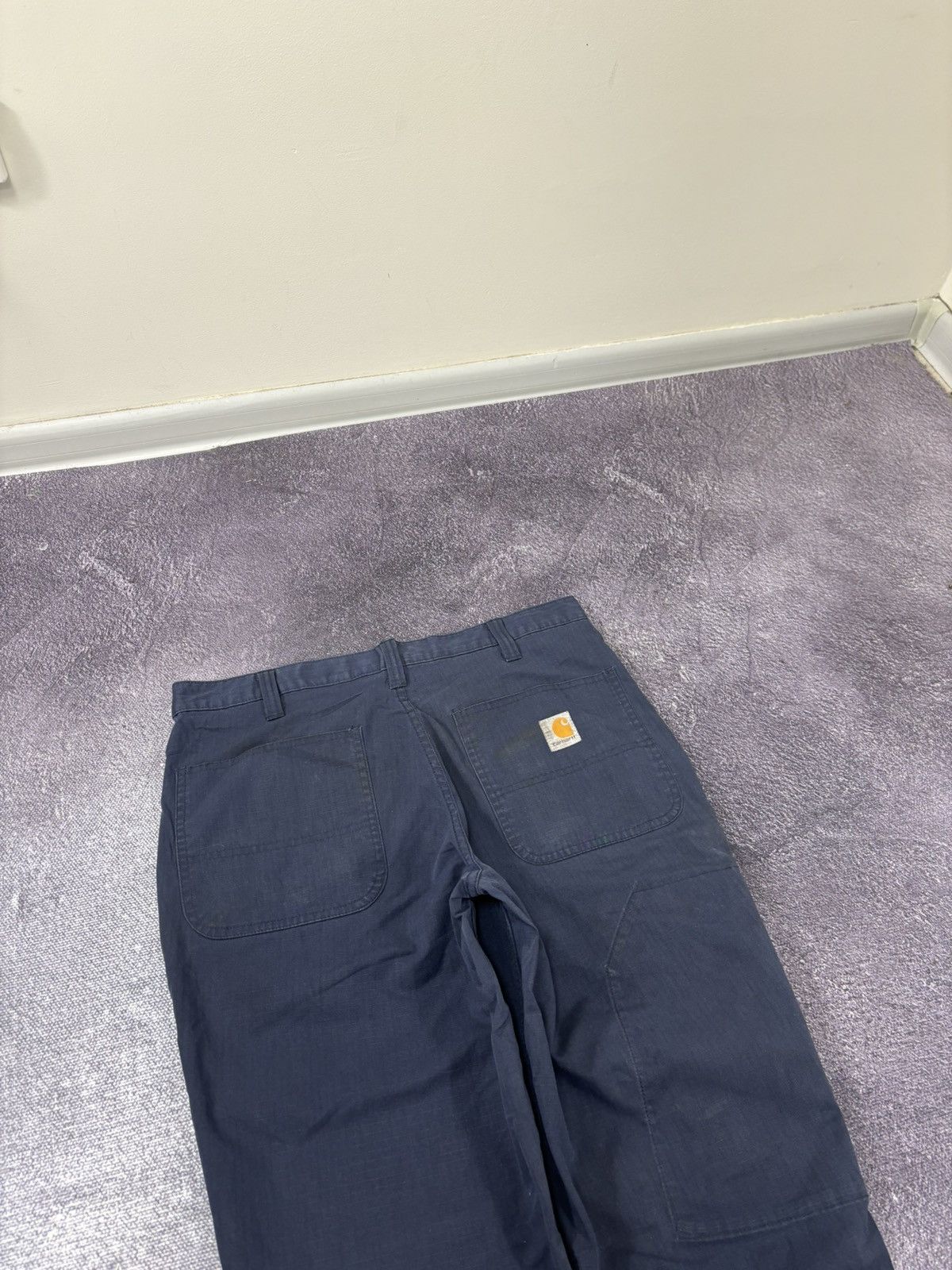 Carhartt Vintage Carhartt USA Navy Work Relaxed Fit Hype Pants Size US 30 / EU 46 - 5 Thumbnail