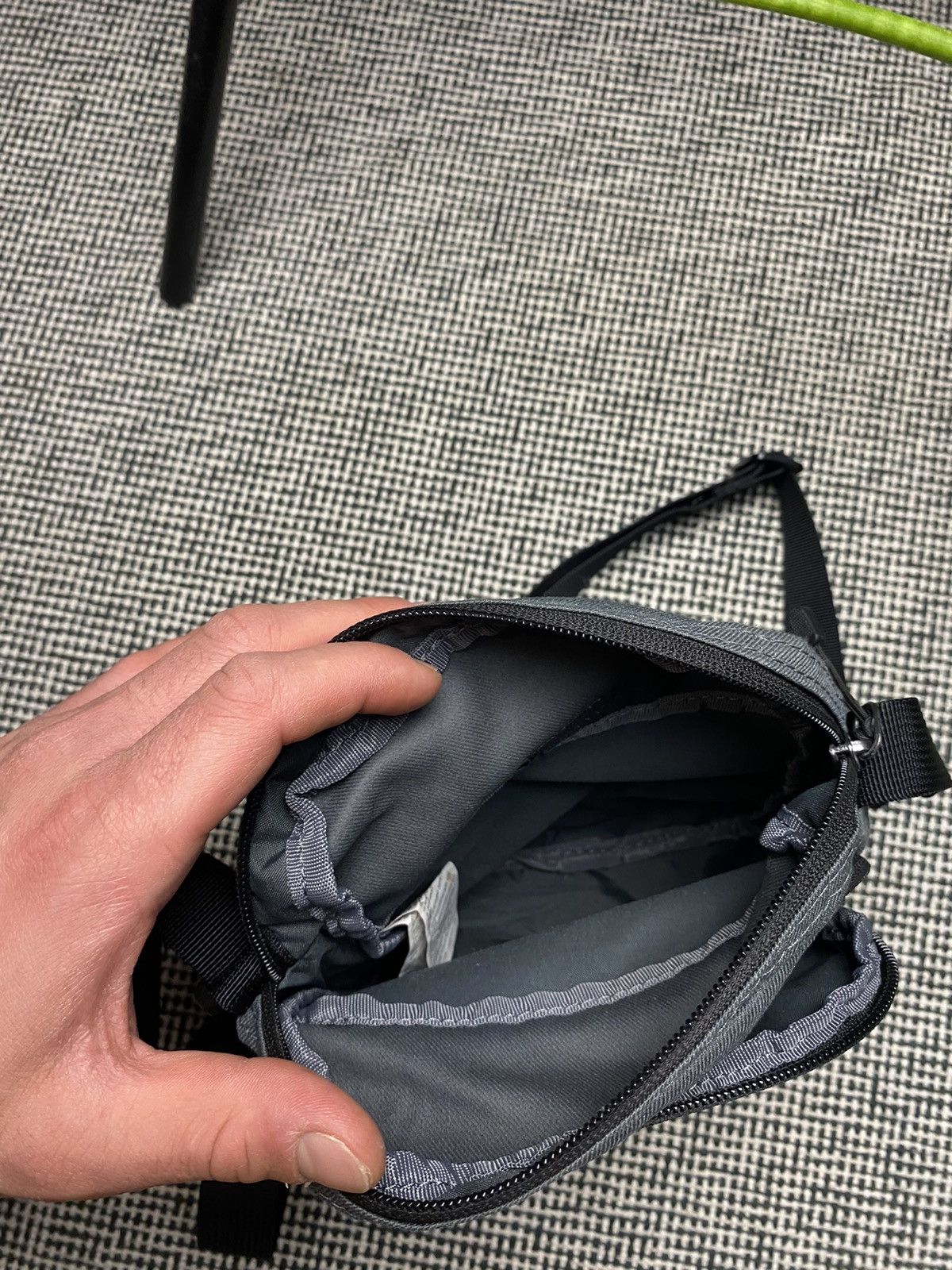 Nike × Vintage Vintage rare Nike tech fleece mini bag y2k drill Size ONE SIZE - 10 Thumbnail