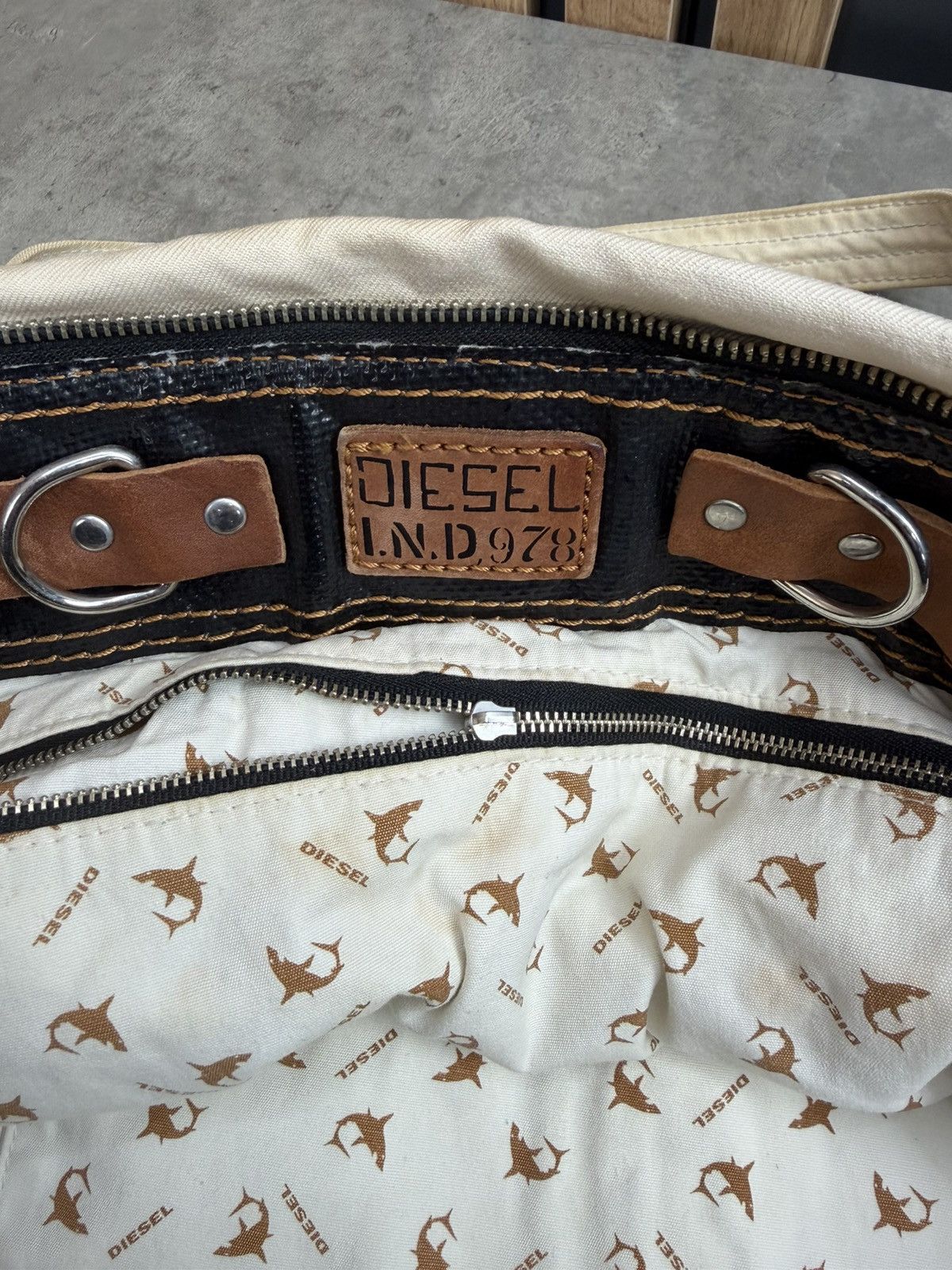 Diesel Vintage Diesel Archive Overboard Seajet Bag Unisex Size ONE SIZE - 13 Thumbnail