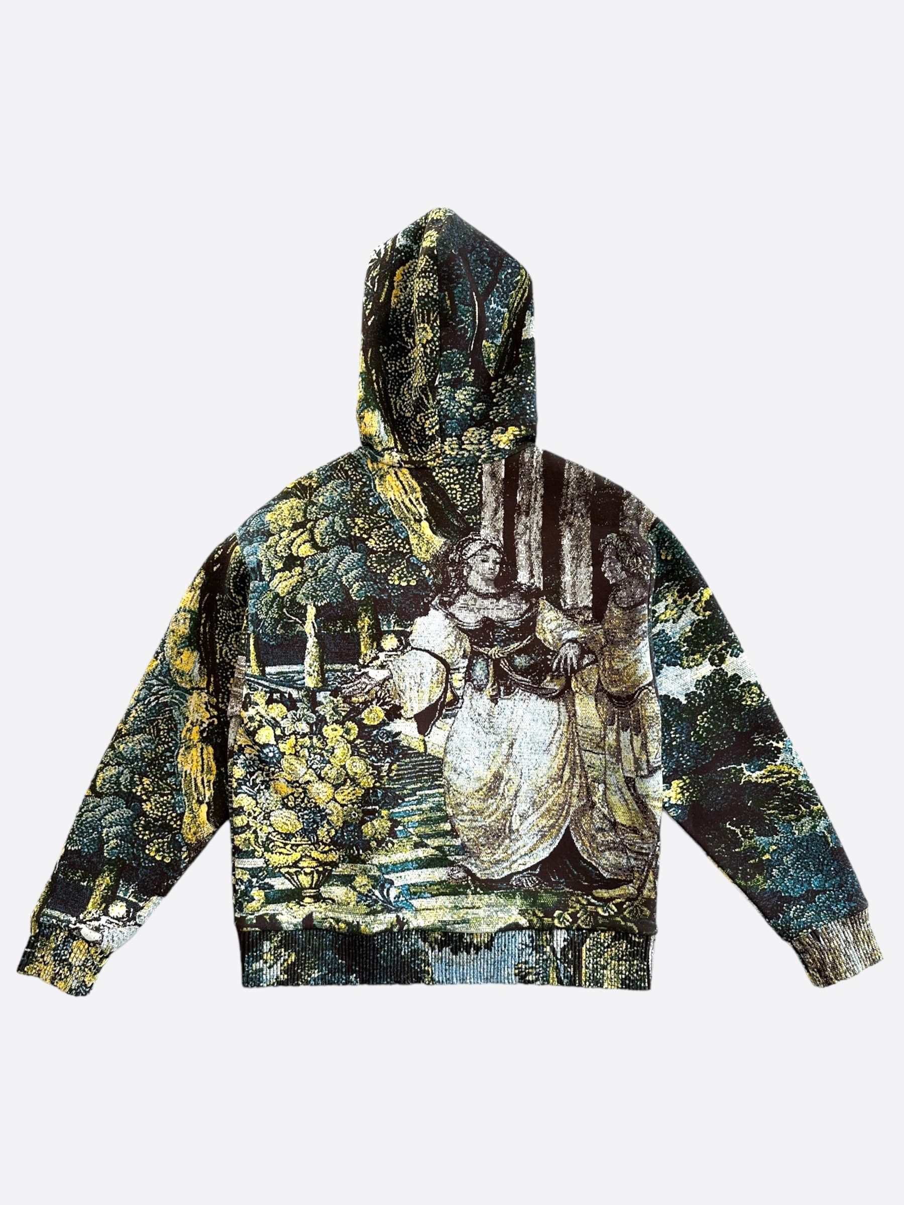 Louis Vuitton Blue Tapestry Print Hoodie Size US S / EU 44-46 / 1 - 2 Thumbnail