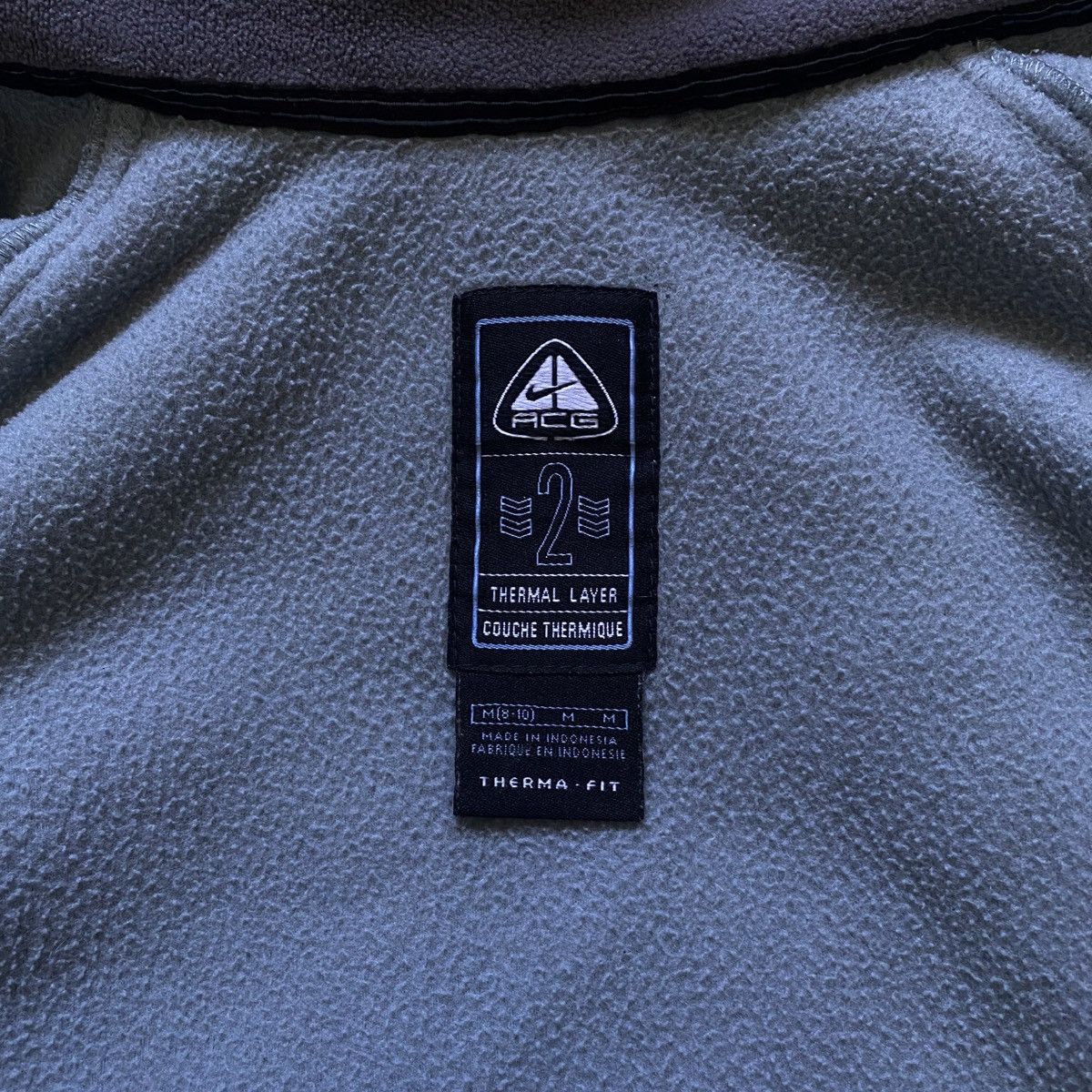 Goretex × Nike ACG 3in1 Nike ACG Multicolour Waterproof Jacket+Fleece Vintage Size M / US 6-8 / IT 42-44 - 14 Thumbnail