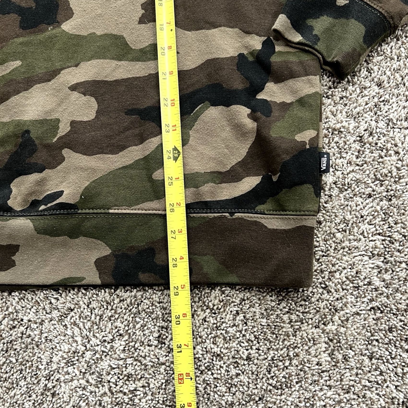 Vans Mens Vans Off The Wall Camo Crewneck Sweatshirt Medium Multicolor Size US M / EU 48-50 / 2 - 2 Thumbnail