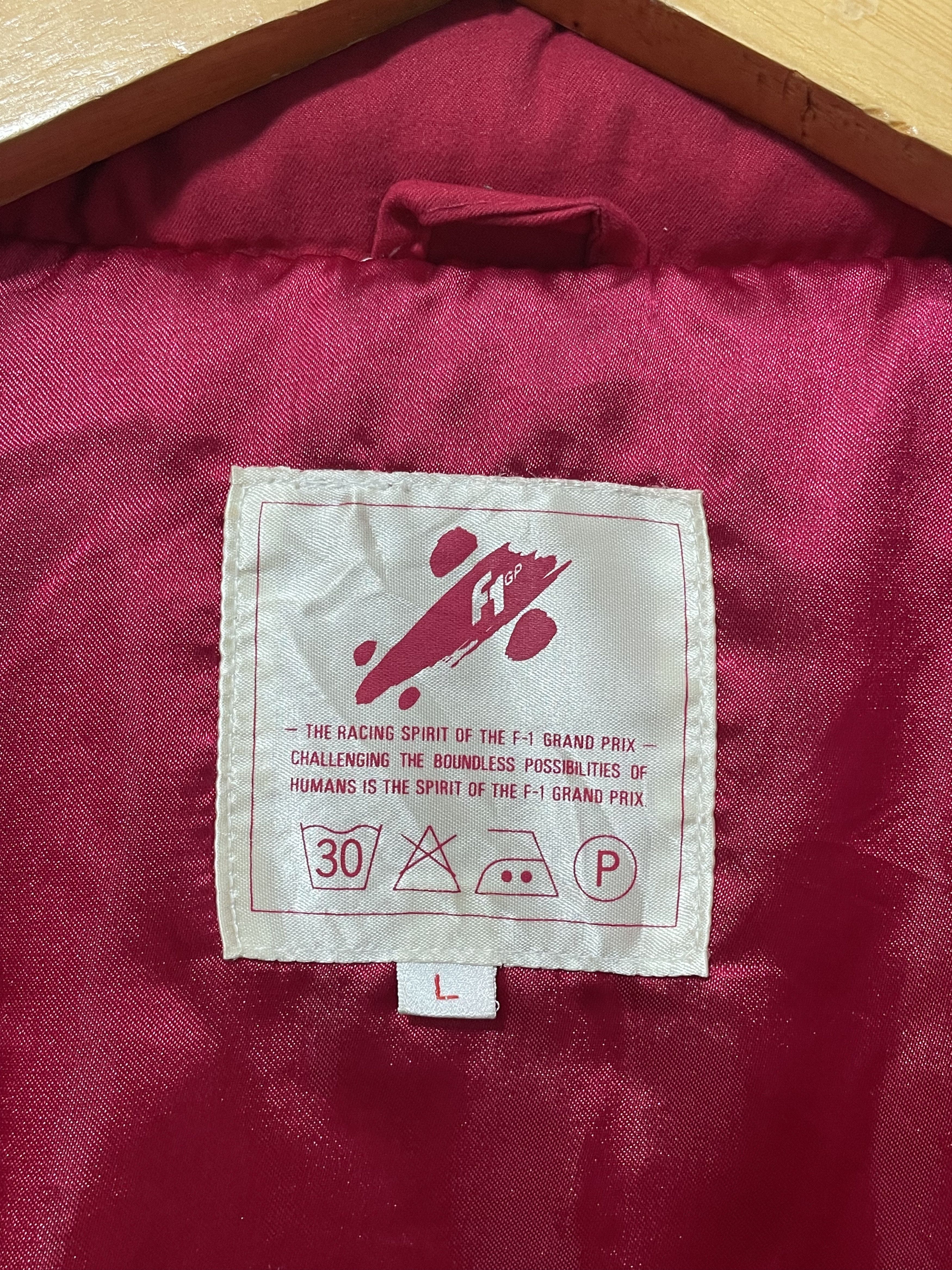Vintage Vintage F1 Grand Prix 1990 Staff Bomber Jacket Racing Size US L / EU 52-54 / 3 - 7 Thumbnail