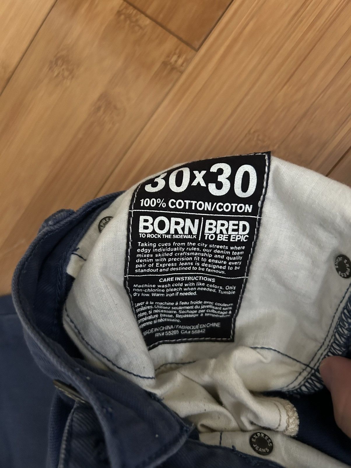 Express Vintage Express Pants Size US 30 / EU 46 - 3 Thumbnail
