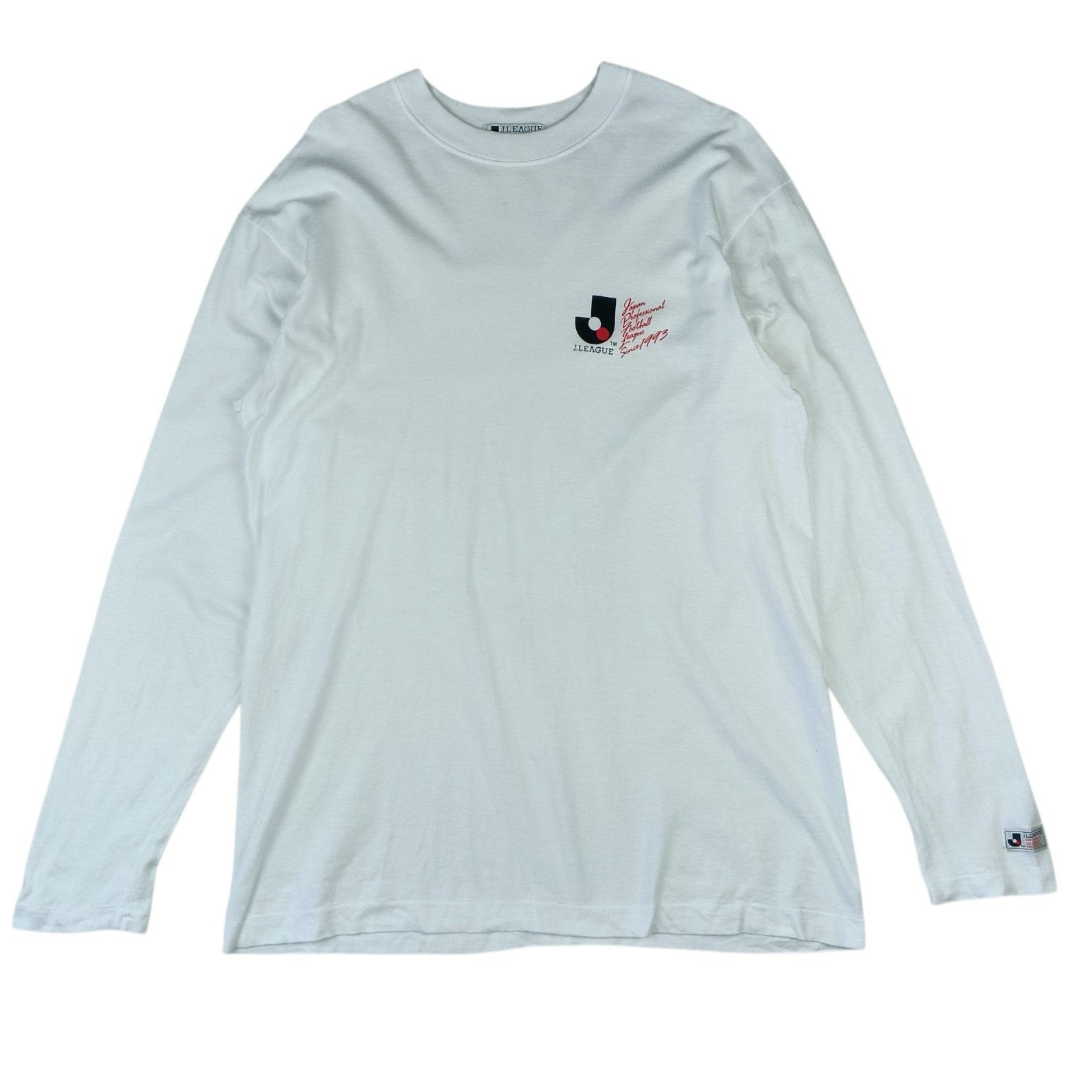 Japanese Brand 90's J-LEAGUE Japan Soccer Football Long Sleeve T-Shirt Size US M / EU 48-50 / 2 - 2 Thumbnail