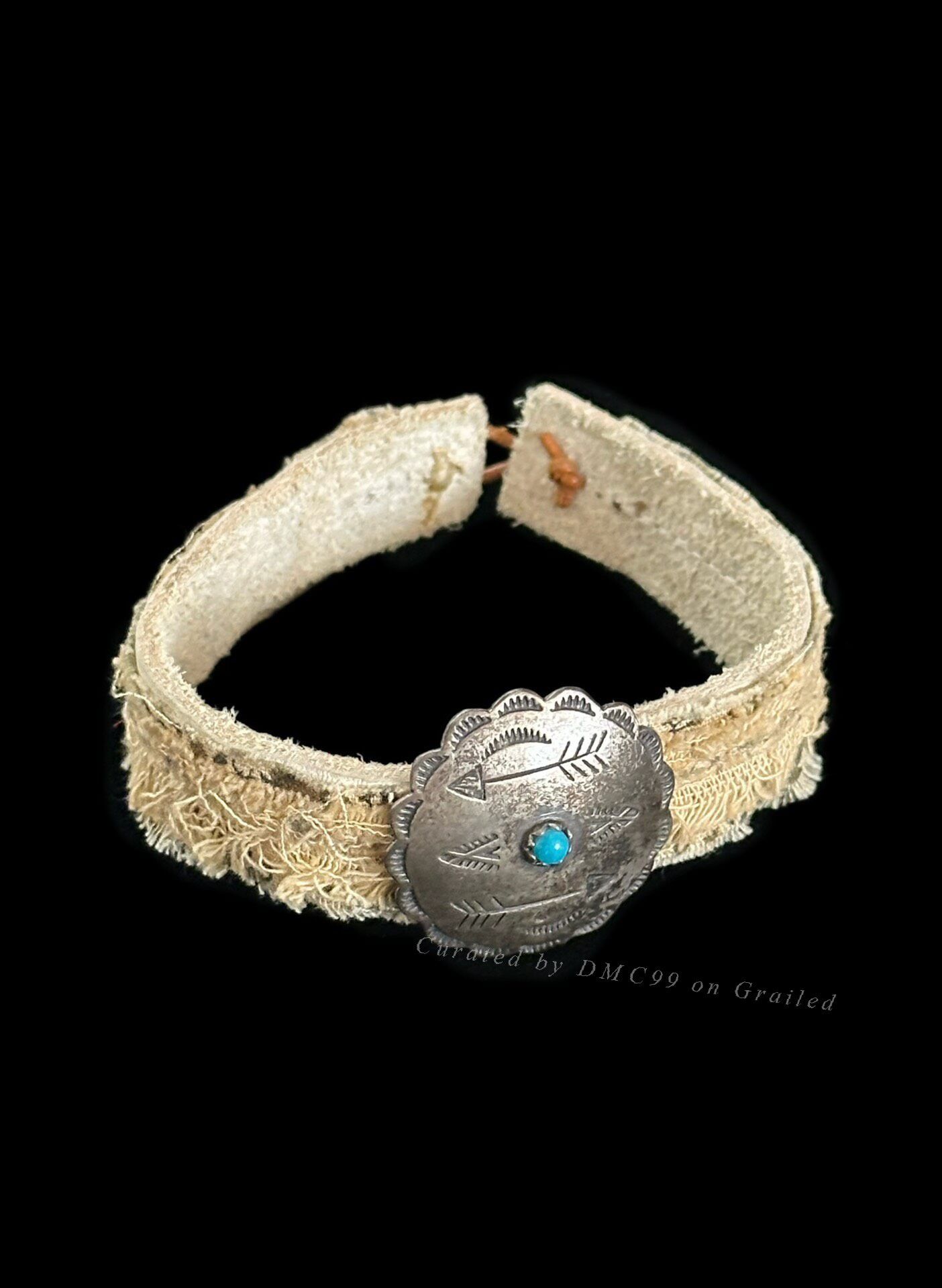 Kapital Kapital Leather Buckle Bracelet Size ONE SIZE - 1 Thumbnail