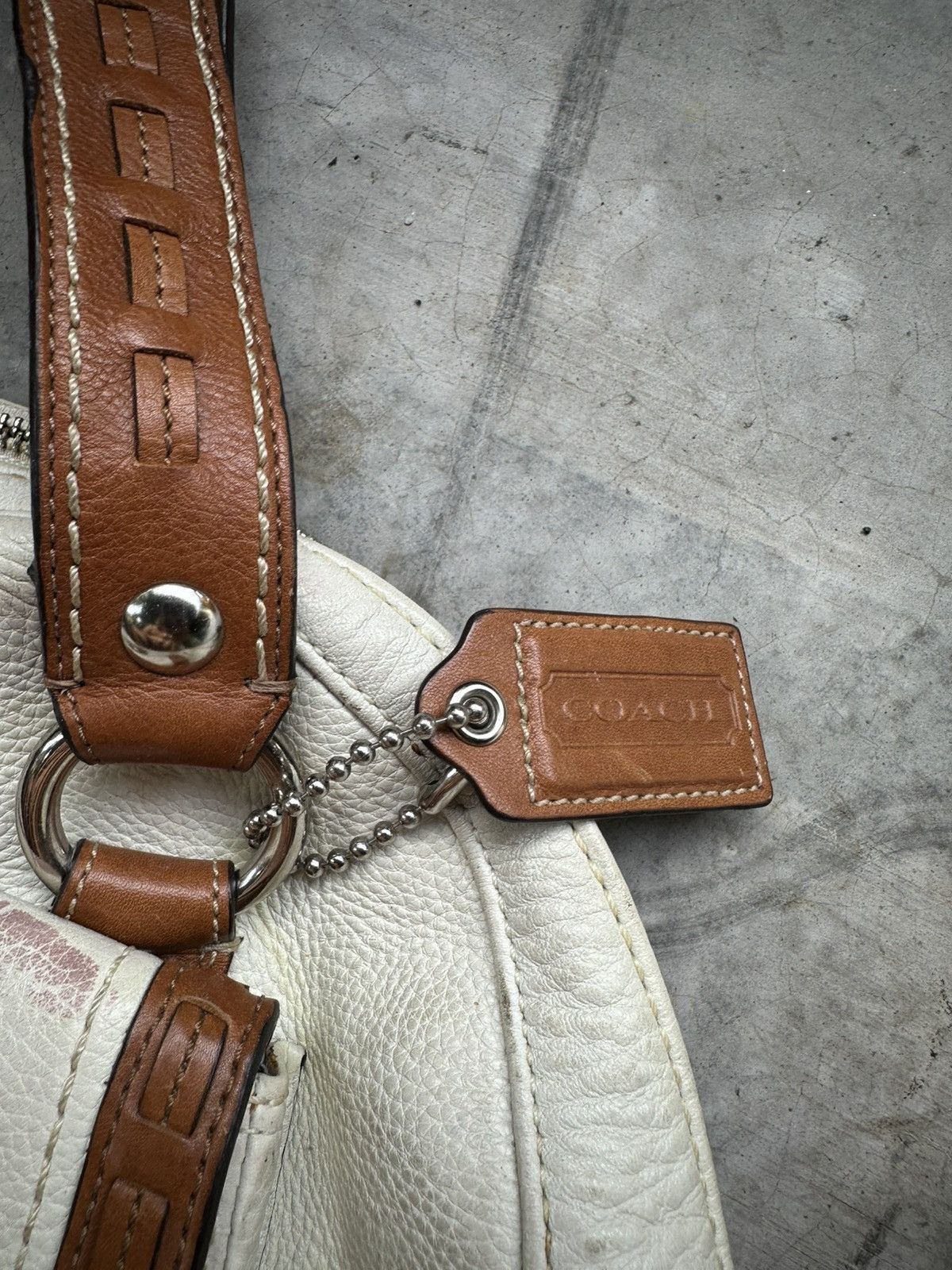 Coach VINTAGE COACH SOHO DOME LEATHER SHOULDER BAG Size ONE SIZE - 3 Thumbnail