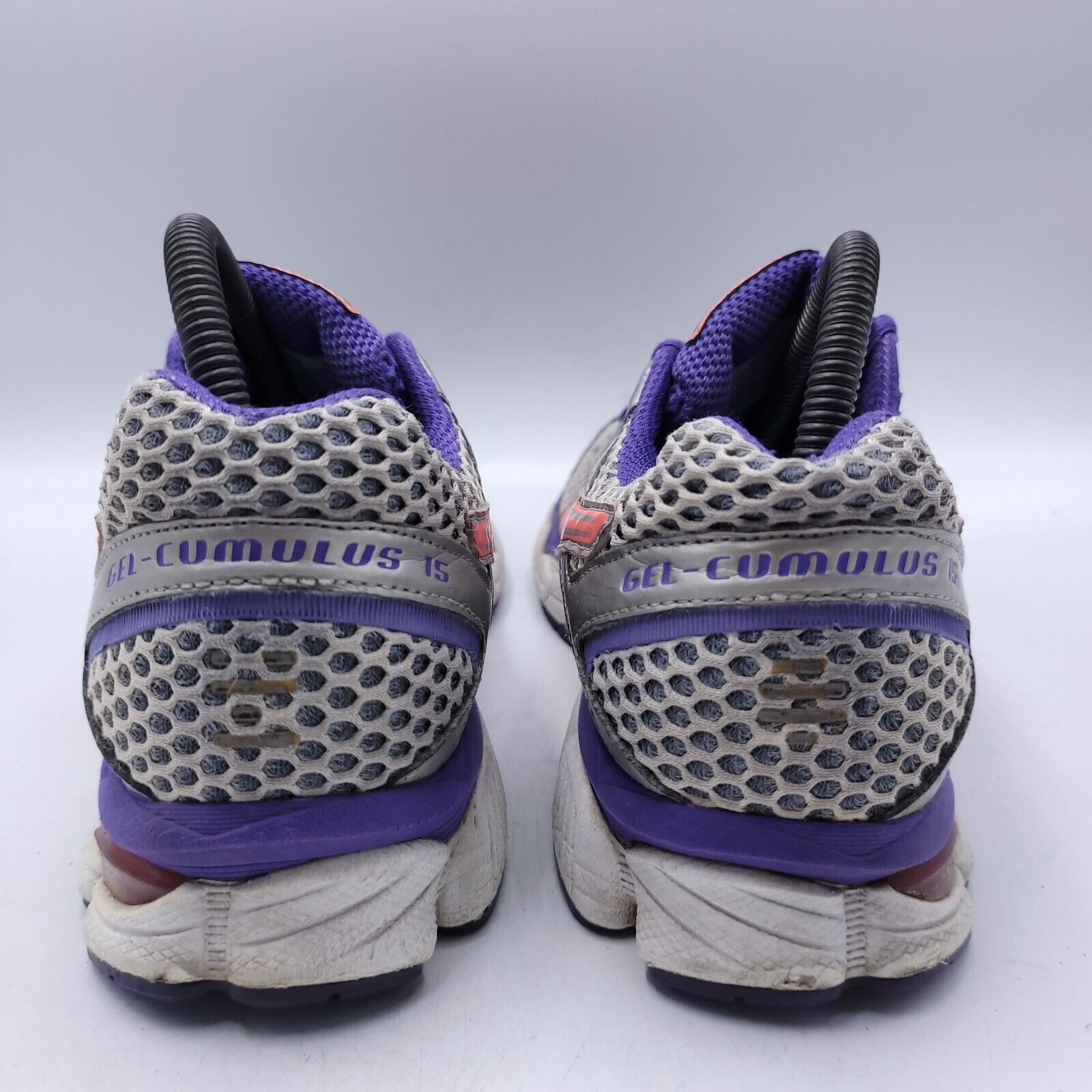 Asics Asics Gel-Cumulus 15 Shoe Womens Size 9 T3C5N Gray Purple Size US 9 / IT 39 - 3 Thumbnail