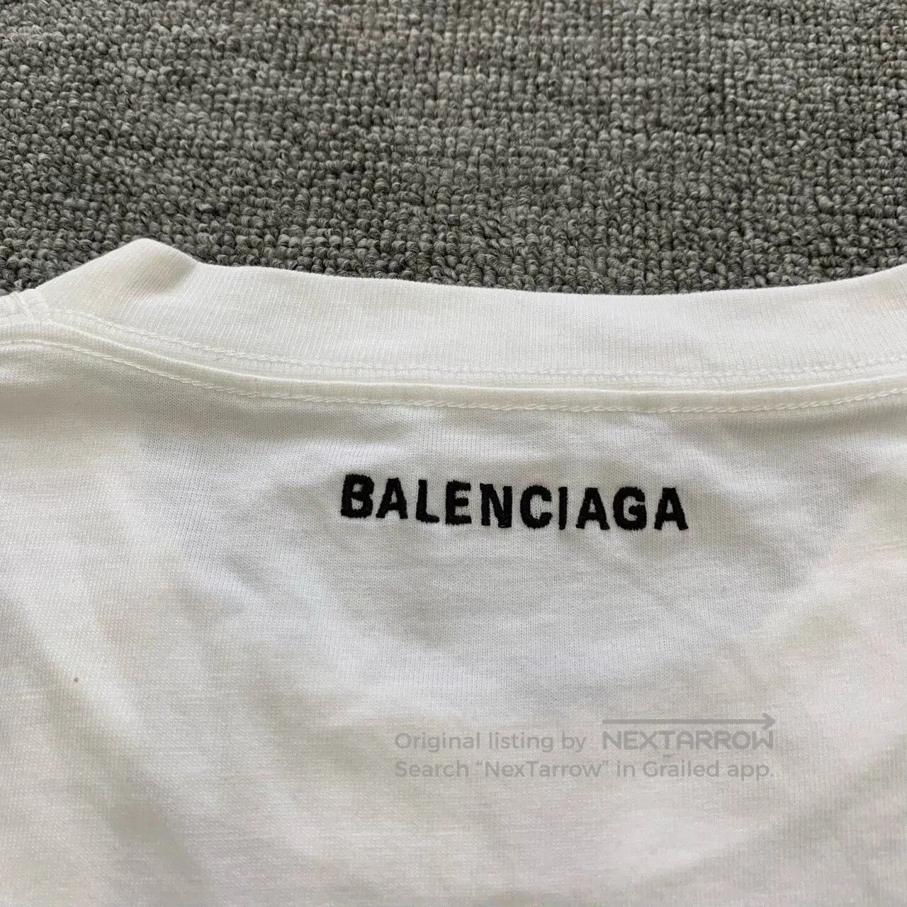 Balenciaga Balenciaga White Long Sleeve Shirt Size L. Size US L / EU 52-54 / 3 - 8 Thumbnail