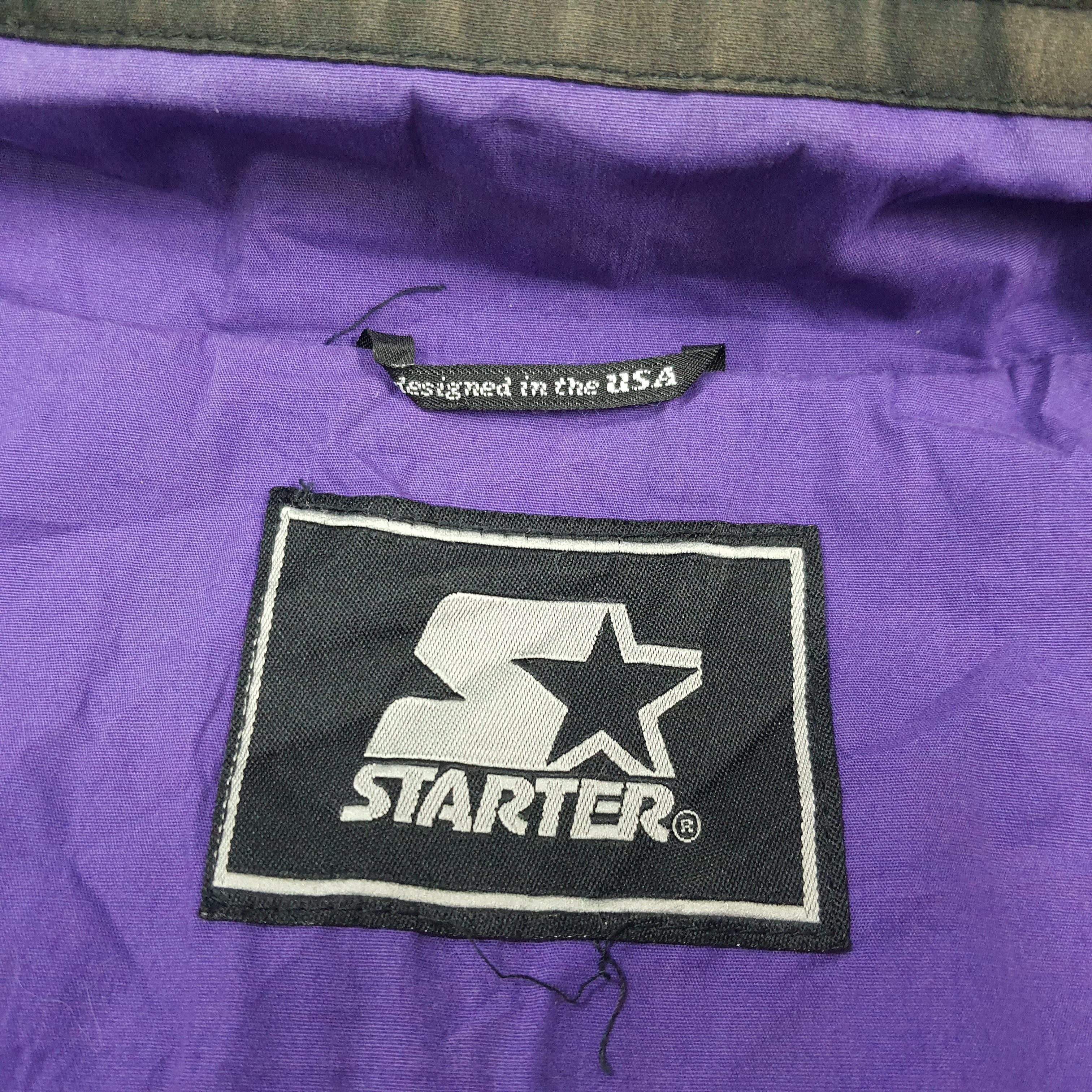 Starter Vintage 90s NFL Starter Minnesota Vikings Jacket C308N1 Size US XXL / EU 58 / 5 - 5 Thumbnail