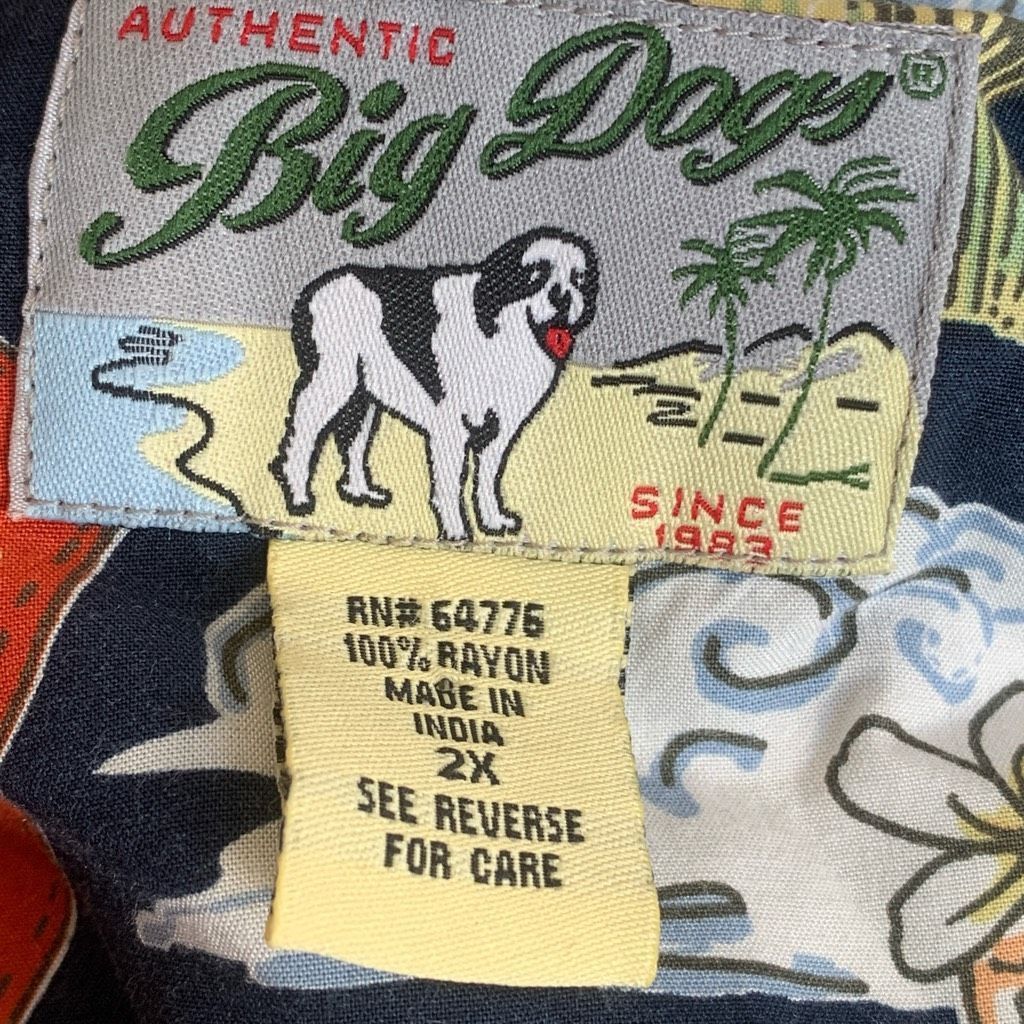 Big Dogs Vintage Big Dogs Lava Lounge Hawaiian Shirt Tropical Print C Size US XXL / EU 58 / 5 - 8 Thumbnail