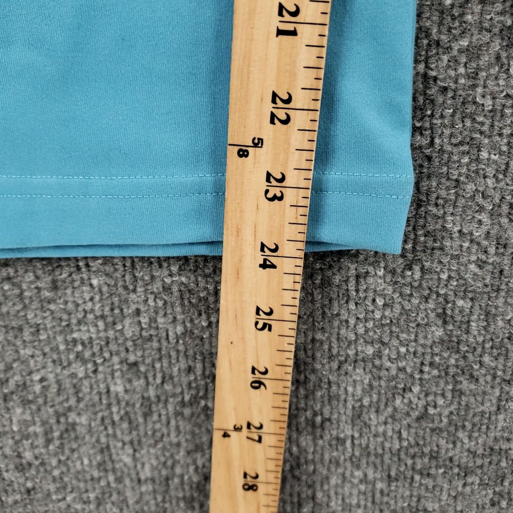 Prana Prana Leggings Womens Medium Blue Cropped Low Rise Straight Pull On Size 32" / US 10 / IT 46 - 4 Thumbnail