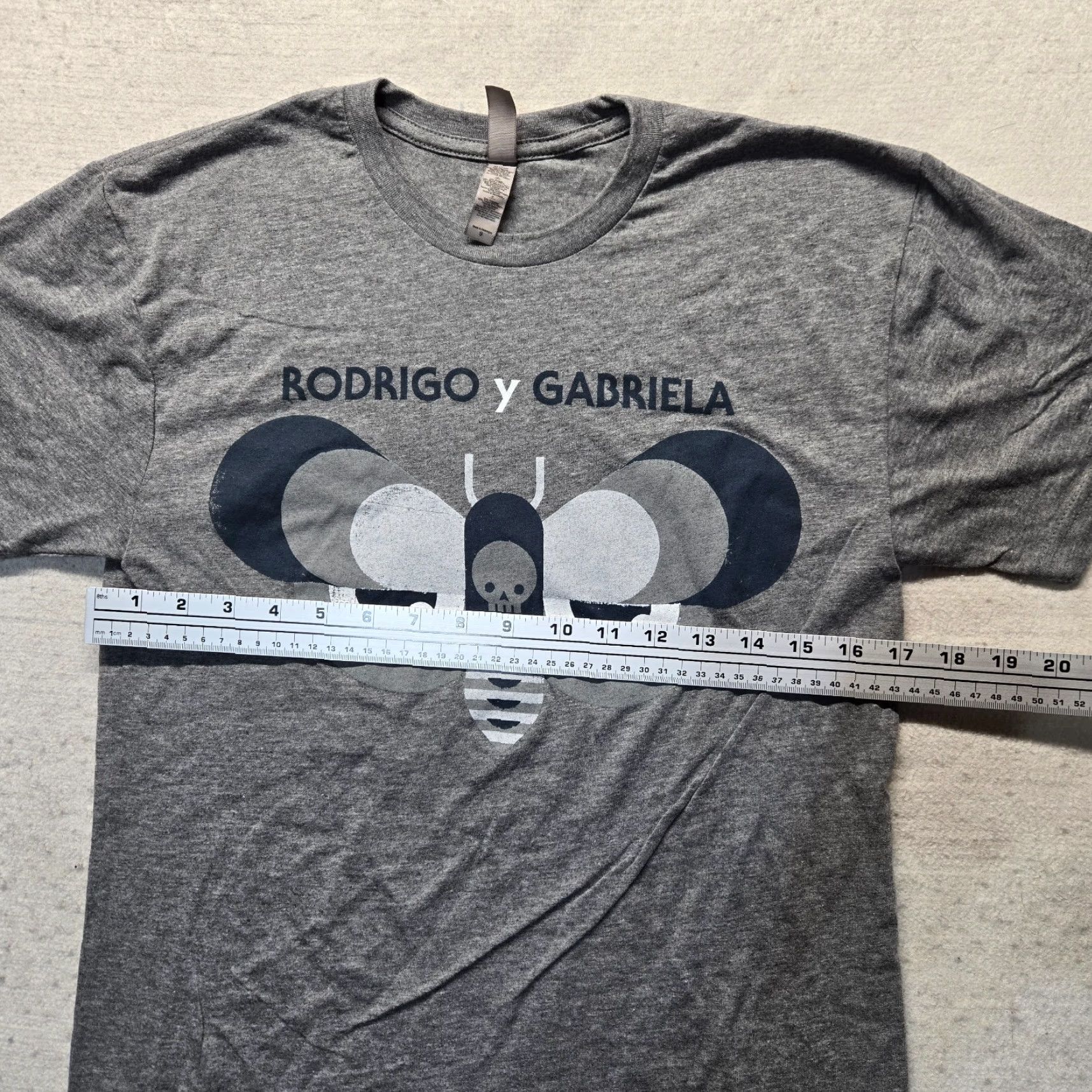 Vintage RODRIGO Y GABRIELA Shirt Adult Small Gray 2013 US Summer Tour Tee T-Shirt Mens Size US S / EU 44-46 / 1 - 5 Thumbnail