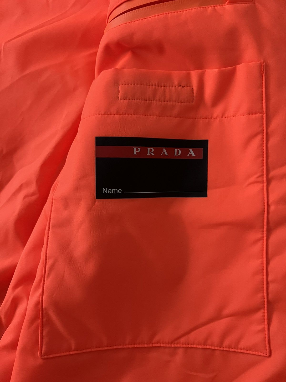 Prada Prada Linea Rossa AW18 Tech Logo Padded Jacket Size US S / EU 44-46 / 1 - 8 Thumbnail