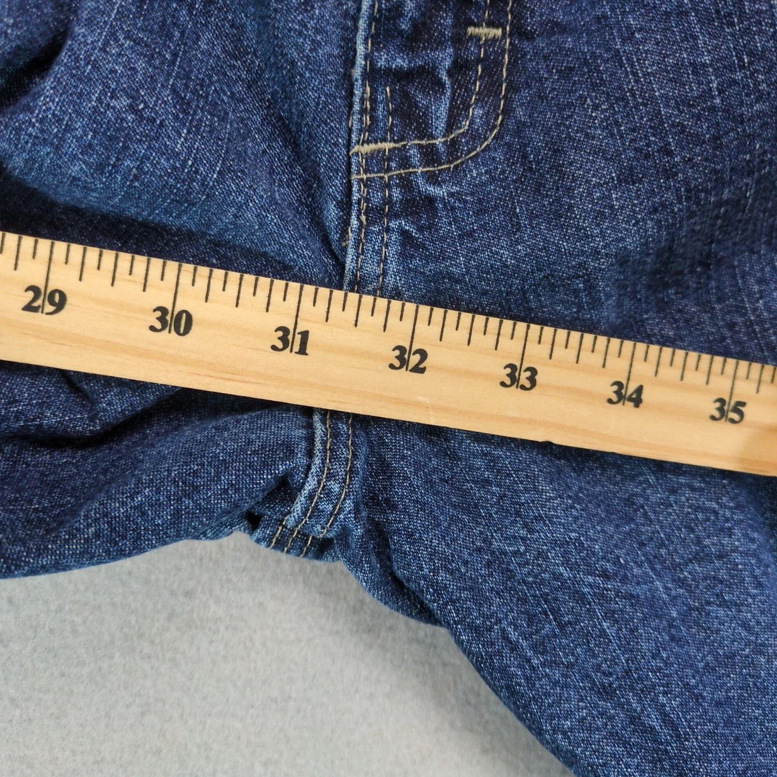 Wrangler Vtg 90s Wrangler Hero Carpenter Jeans Mens 38x30 Relaxed Fit Size US 38 / EU 54 - 7 Thumbnail