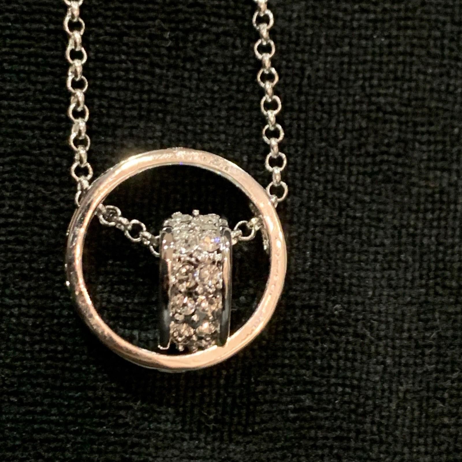 The Unbranded Brand Gorgeous 18k White Gold RGP Necklace And Pendants, Heart Size ONE SIZE - 4 Thumbnail