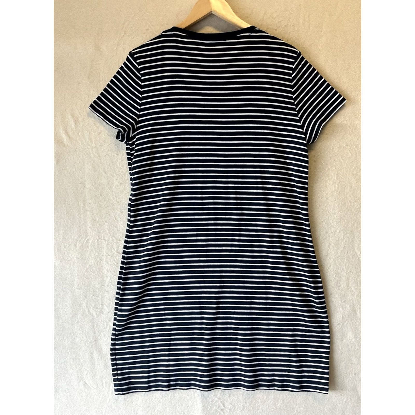 Tommy Hilfiger Tommy Hilfiger Womens XL Coastal Navy Striped Shirt Dress Nautical Preppy Size XL / US 12-14 / IT 48-50 - 2 Thumbnail