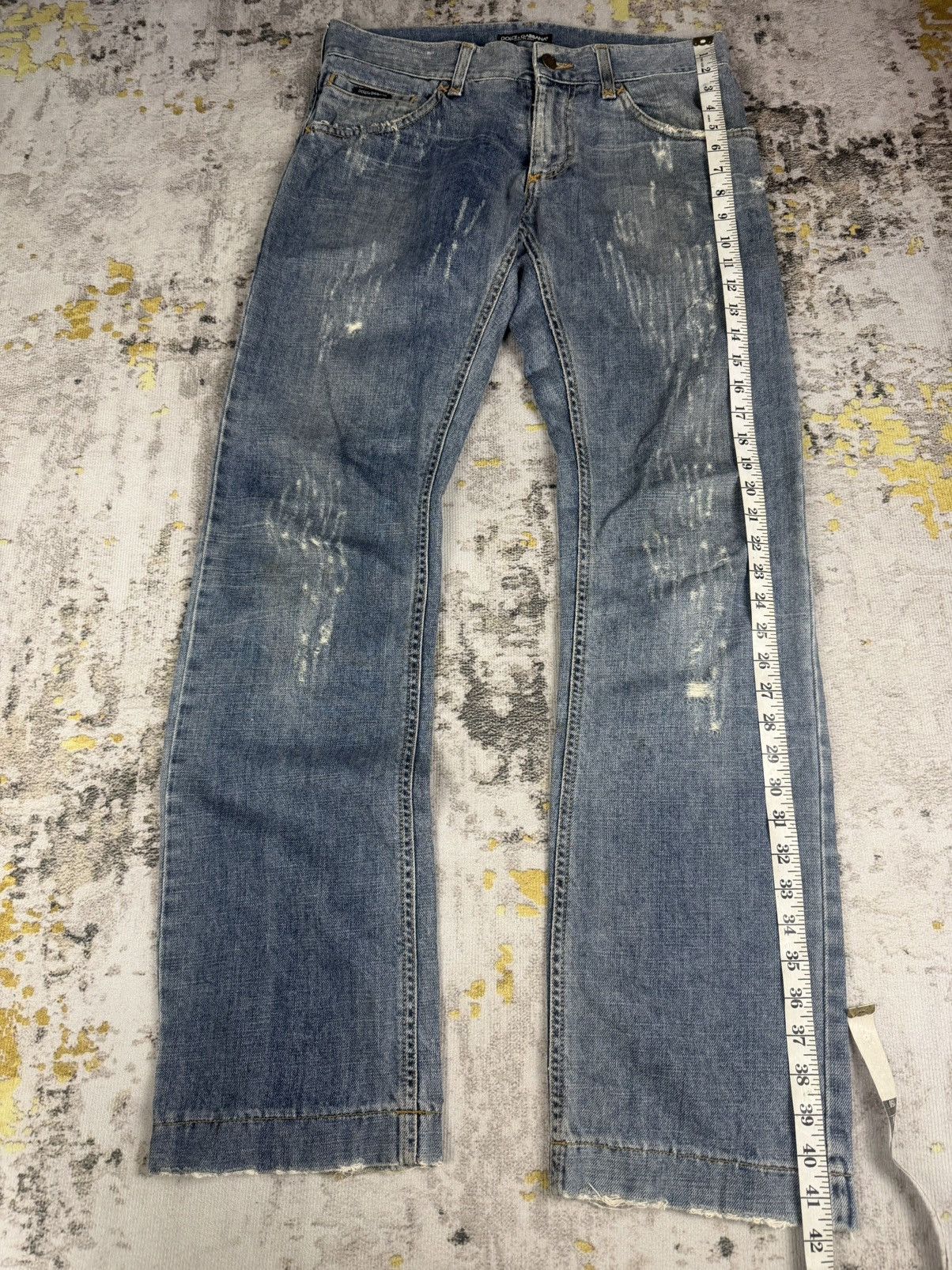 Dolce & Gabbana Vintage Dolce & Gabbana 16 Classic Distressed Jeans Size US 31 - 10 Thumbnail