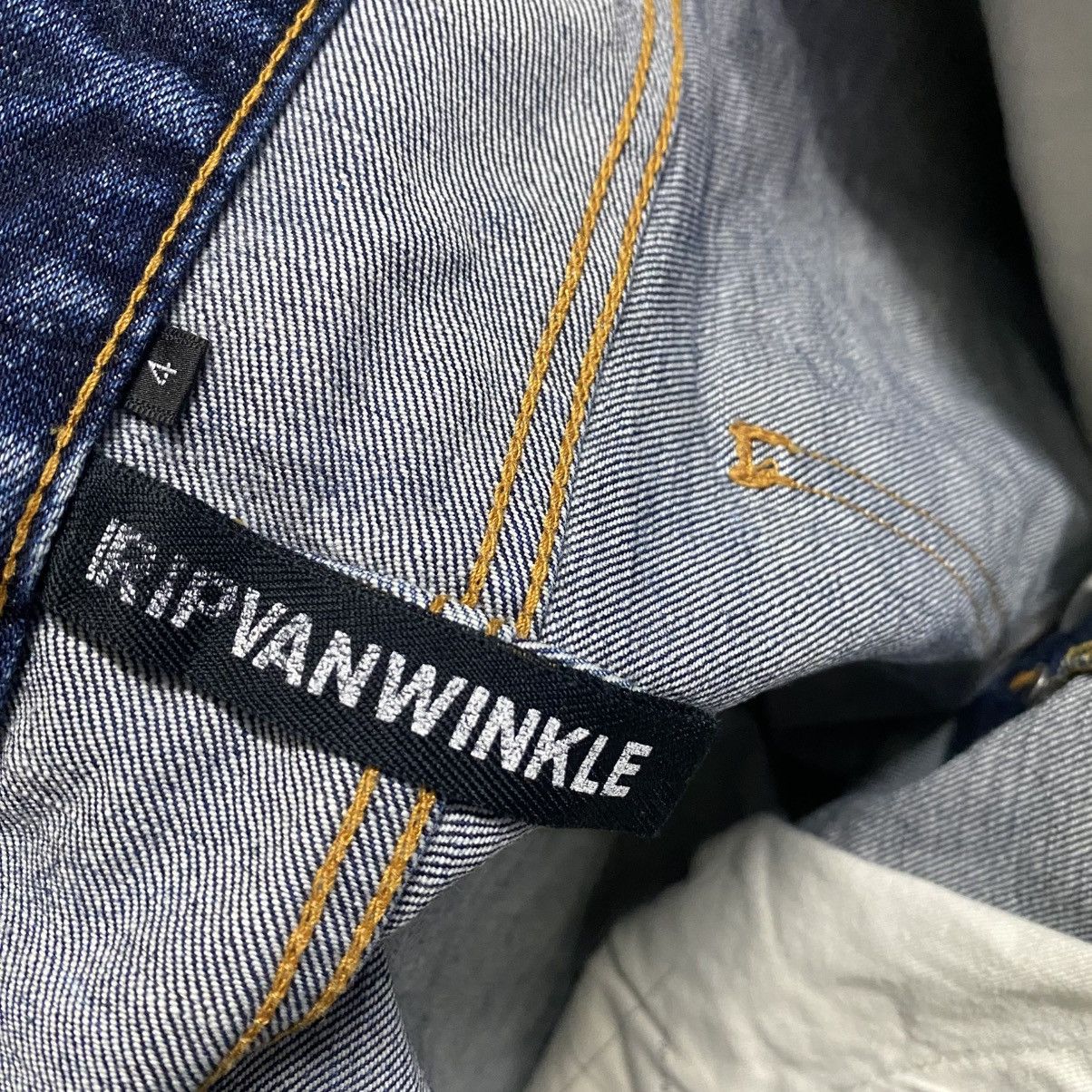Rip Van Winkle Distressed Denim Skinny Jeans
