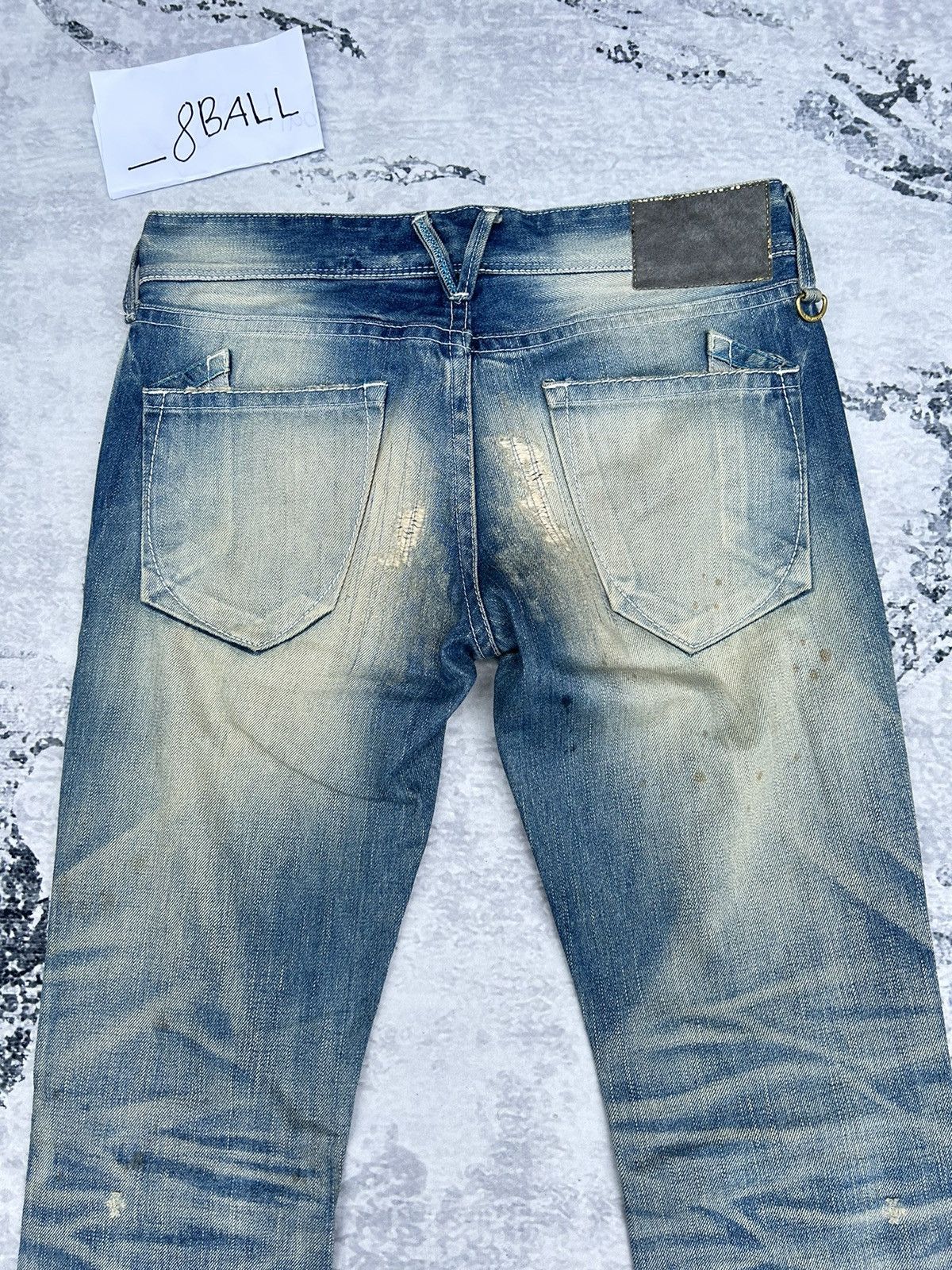 Vanquish Vanquish Distressed Jeans Size 30" / US 8 / IT 44 - 8 Thumbnail