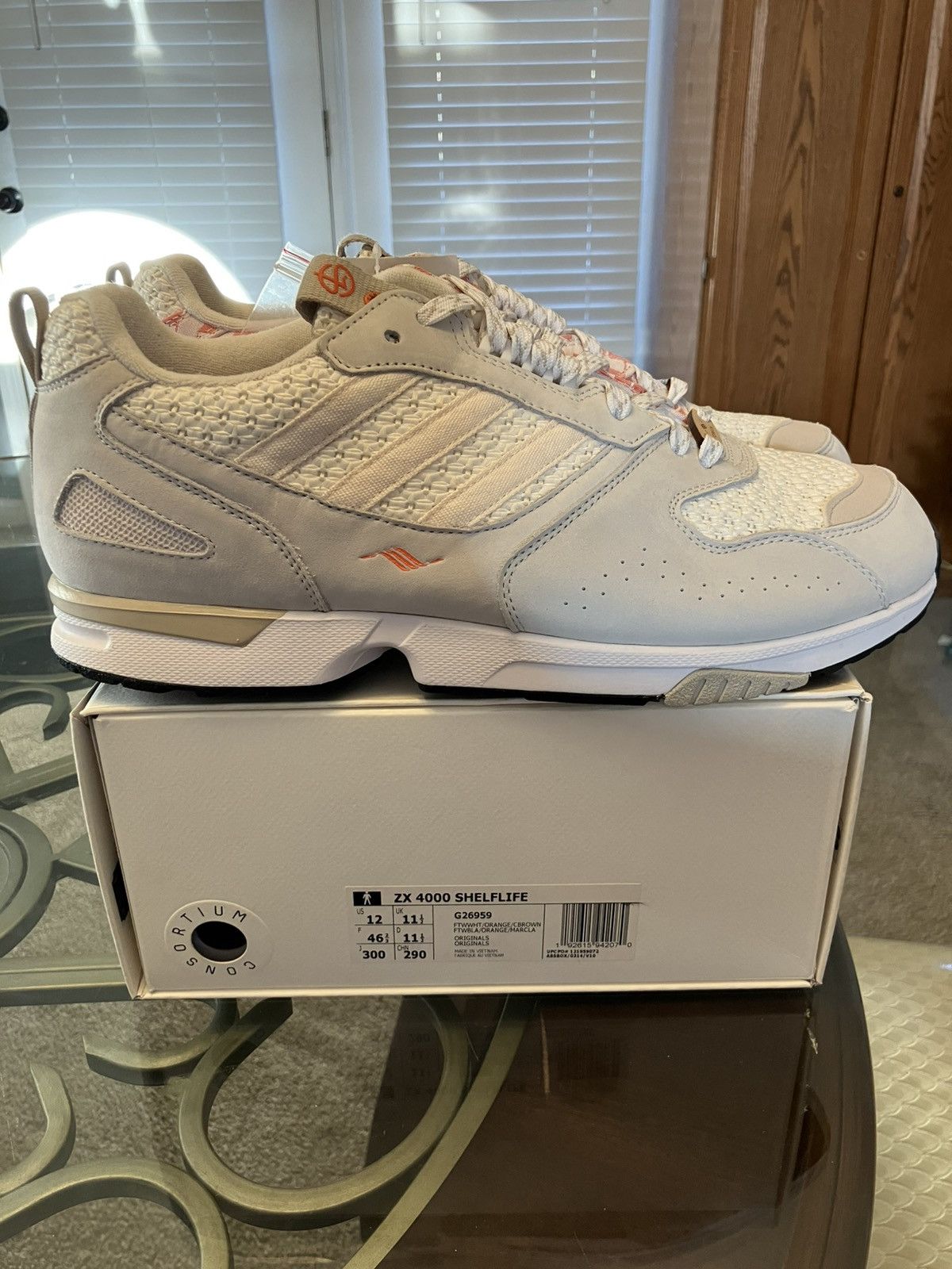 Adidas Adidas Shelflife x Consortium ZX 4000 Size US 12 / EU 45 - 4 Thumbnail