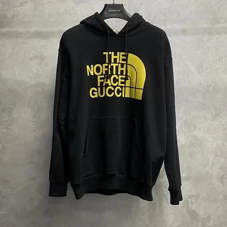 Gucci Gucci The north face's latest black printed logo hoodie 250 Size US M / EU 48-50 / 2 - 1 Thumbnail