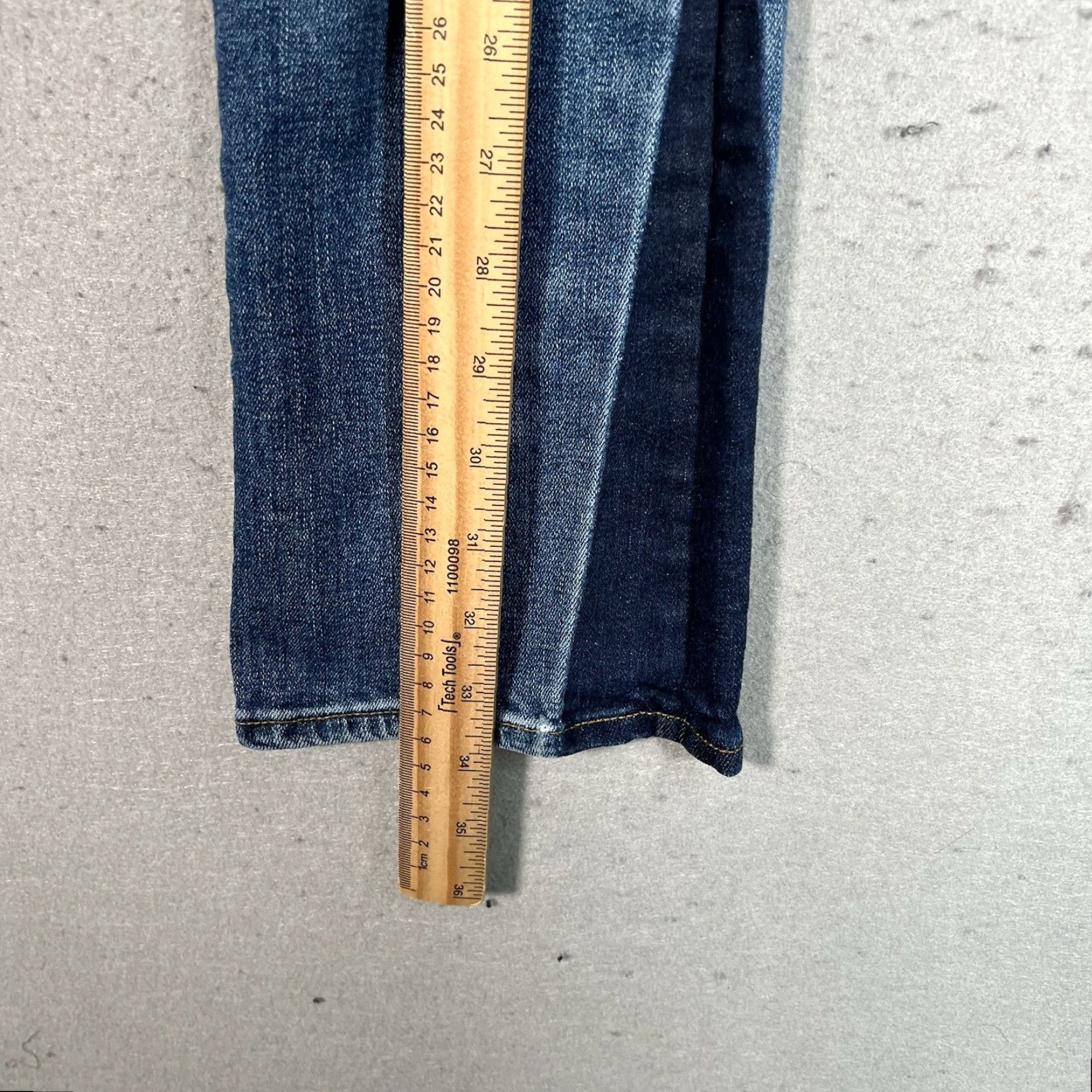 J Brand J BRAND Womens Mid-Rise Dark Blue Slim Crop Jeans 24 Waist Size 28" / US 6 / IT 42 - 4 Thumbnail