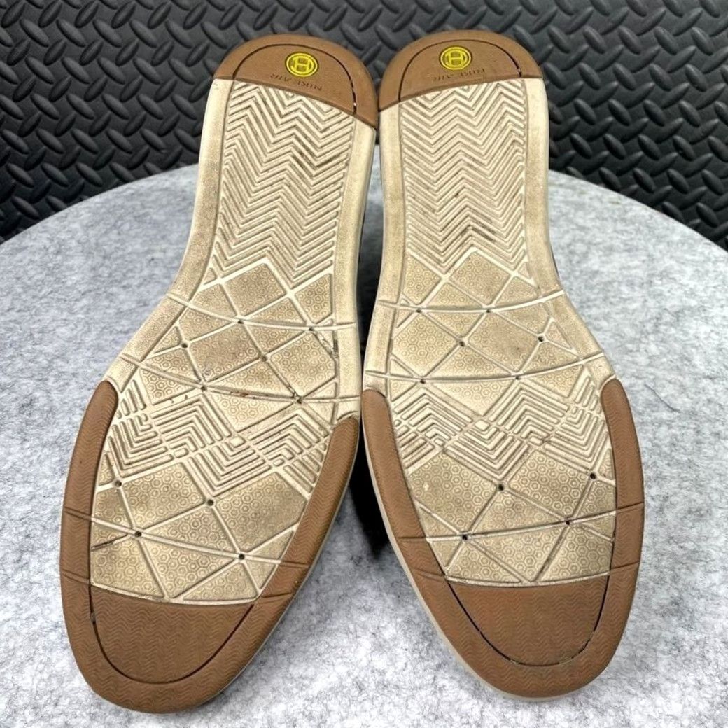 Nike VINTAGE Nike Air Brown Leather Chukka High Top Elastic Laces Men 13 Mens Size 13 Brown Leather Chukka High Top Nike Air Vintage Rare Size US L / EU 52-54 / 3 - 7 Thumbnail