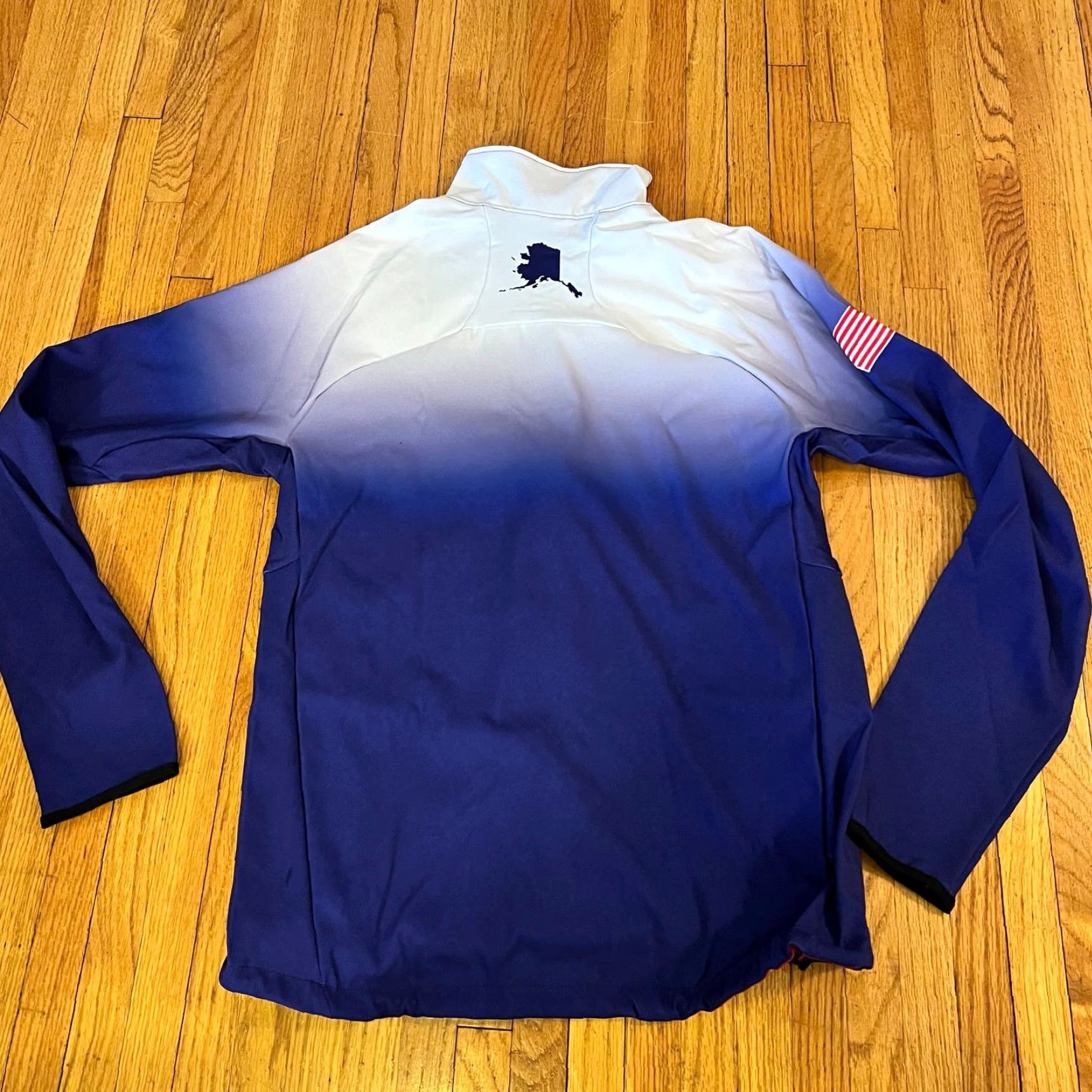 Vintage VINTAGE Podium Wear Jacket Womens Small Alaskan Team Purple White Performance Running Size S / US 4 / IT 40 - 4 Thumbnail