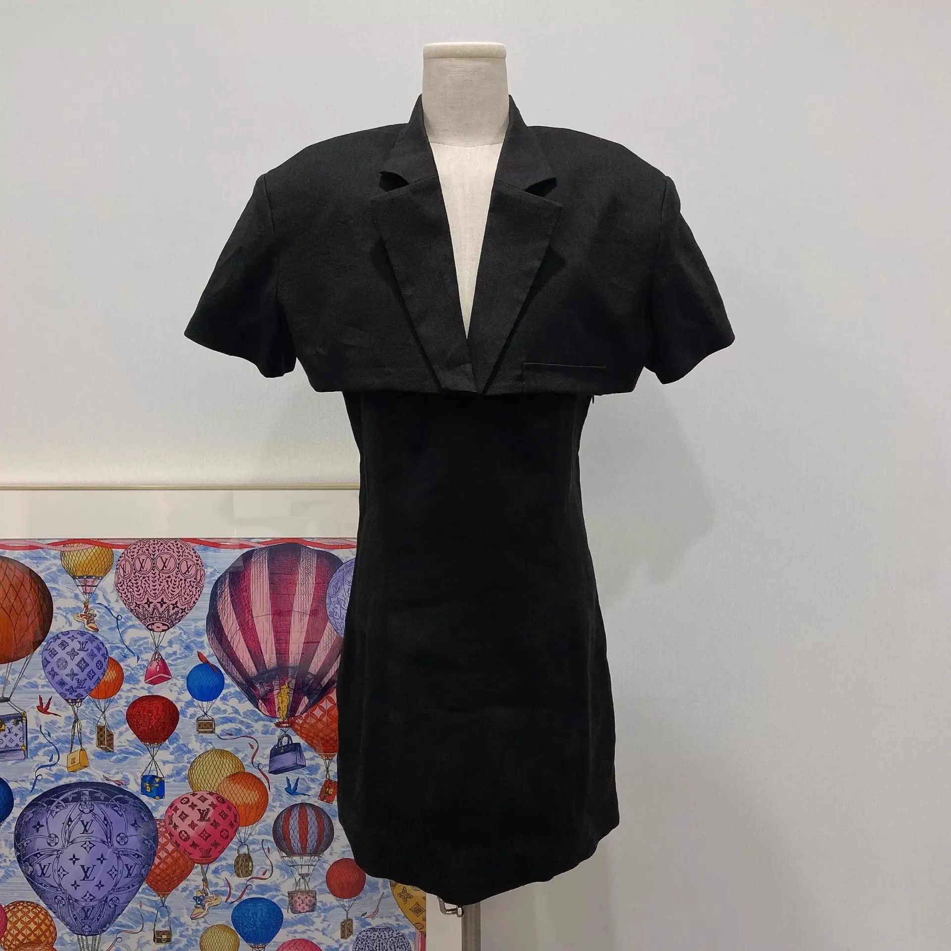 Jacquemus Jacquemus Black Blazer Dress 40 New with tags Size S / US 4 / IT 40 - 2 Thumbnail