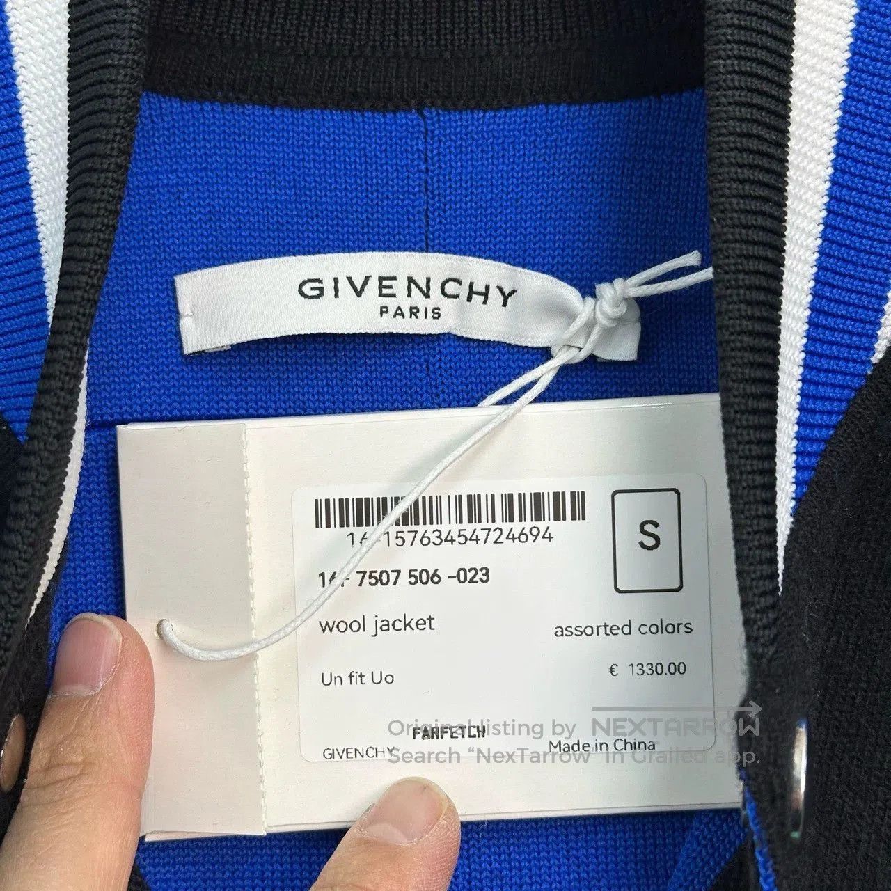 Givenchy Givenchy Colorblock Baseball Jacket Size M. Size US M / EU 48-50 / 2 - 3 Thumbnail