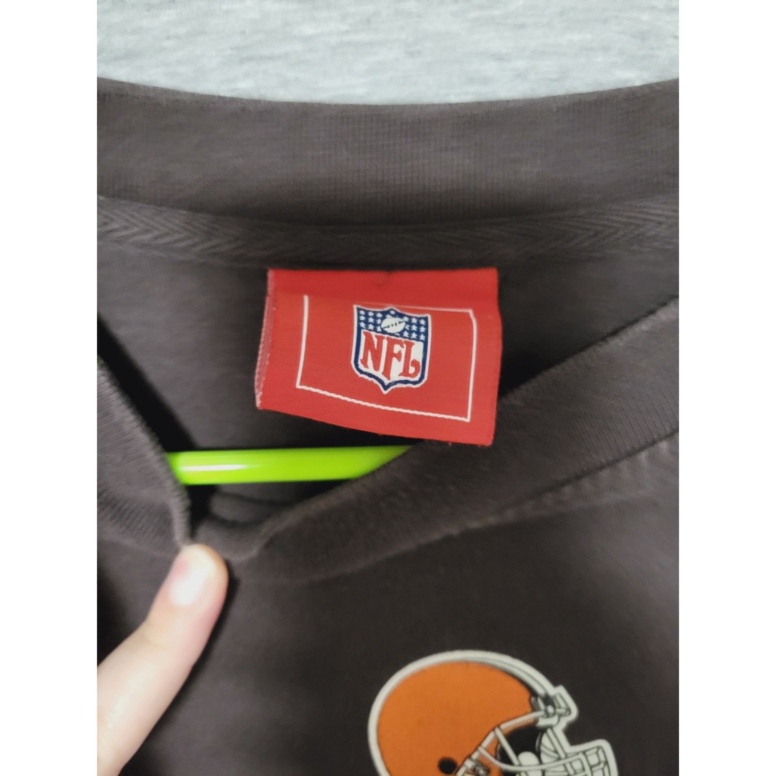 NFL Vintage 90s NFL Cleveland Browns Long Sleeve T Shirt LG Size US L / EU 52-54 / 3 - 4 Thumbnail