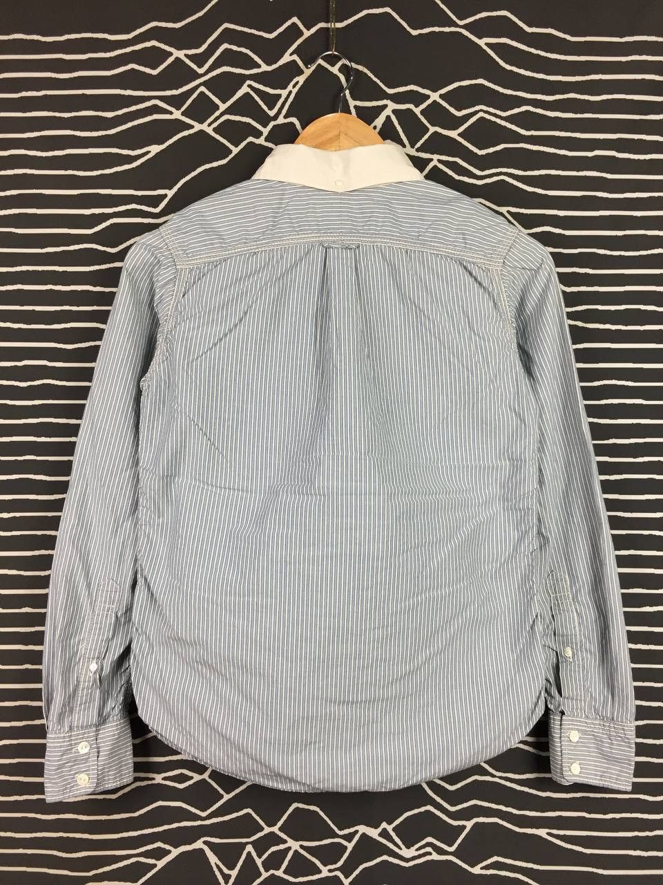 Nanamica Nanamica Japanese Brand Striped Button Up Shirt Size US S / EU 44-46 / 1 - 7 Thumbnail