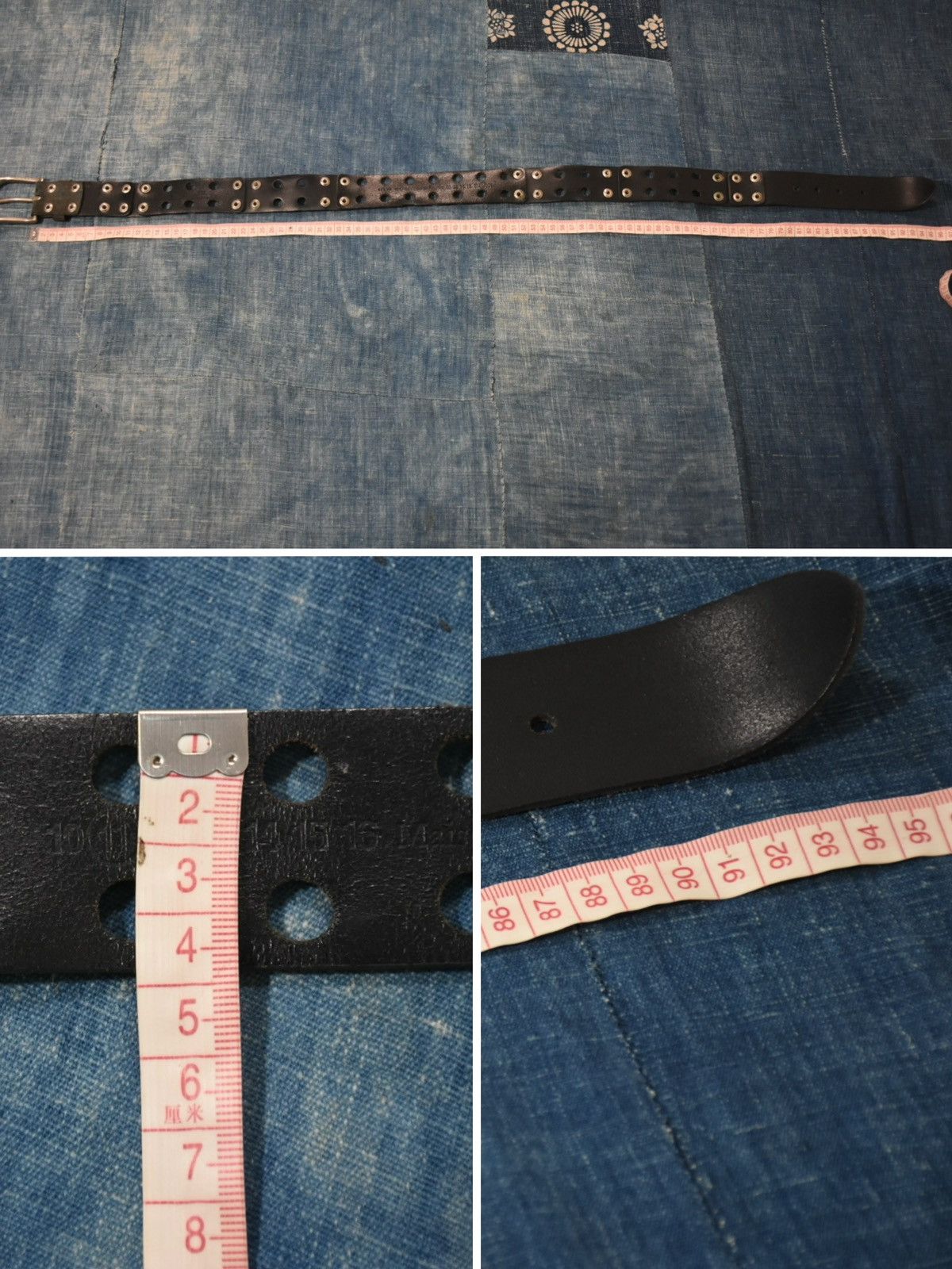 Maison Margiela Maison Martin Margiela rivet Belt cowhide Size 34 - 8 Thumbnail