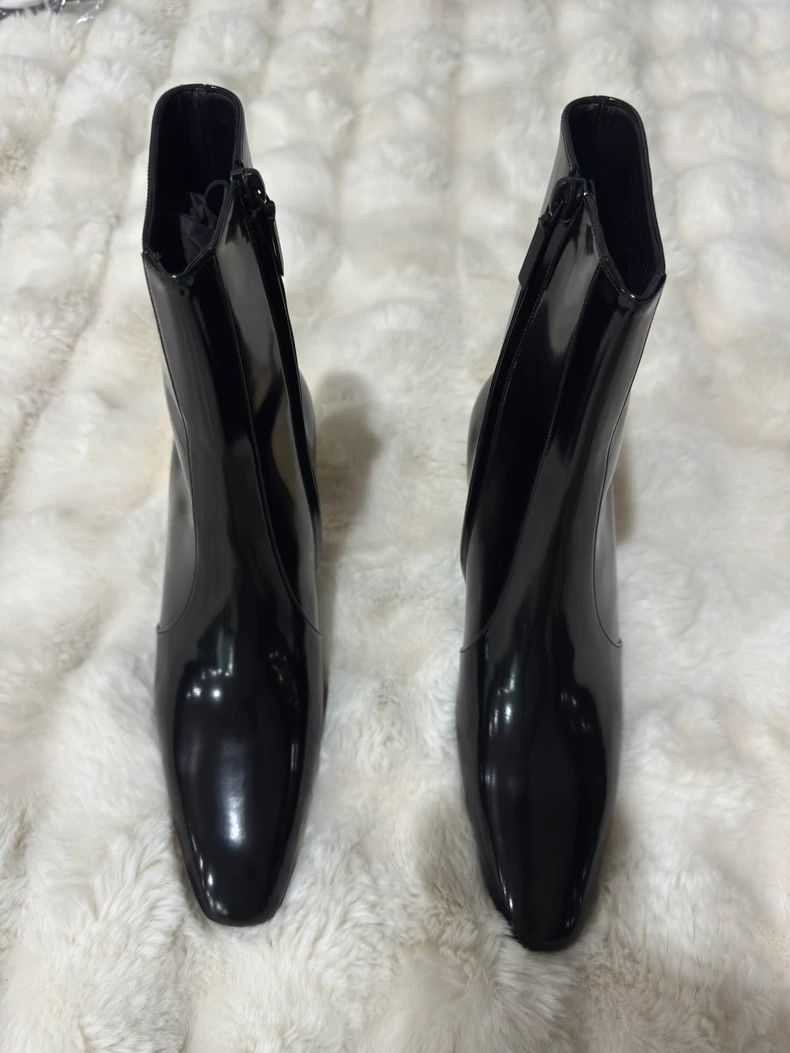 Saint Laurent Paris Saint Laurent Paris 23 Show Gold Heel Boots 2505-Nextarrow Size US 7 / EU 40 - 3 Thumbnail