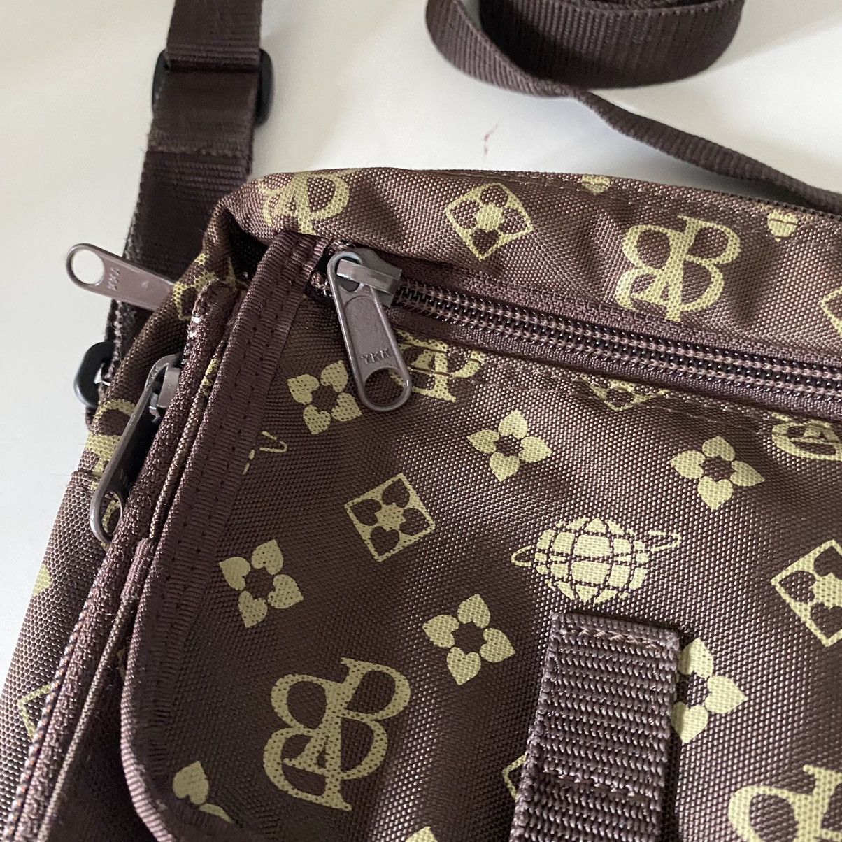 Beams Plus Stussy Monogram Inspired Beams Japan Monogram Sling Bag Size ONE SIZE - 3 Thumbnail
