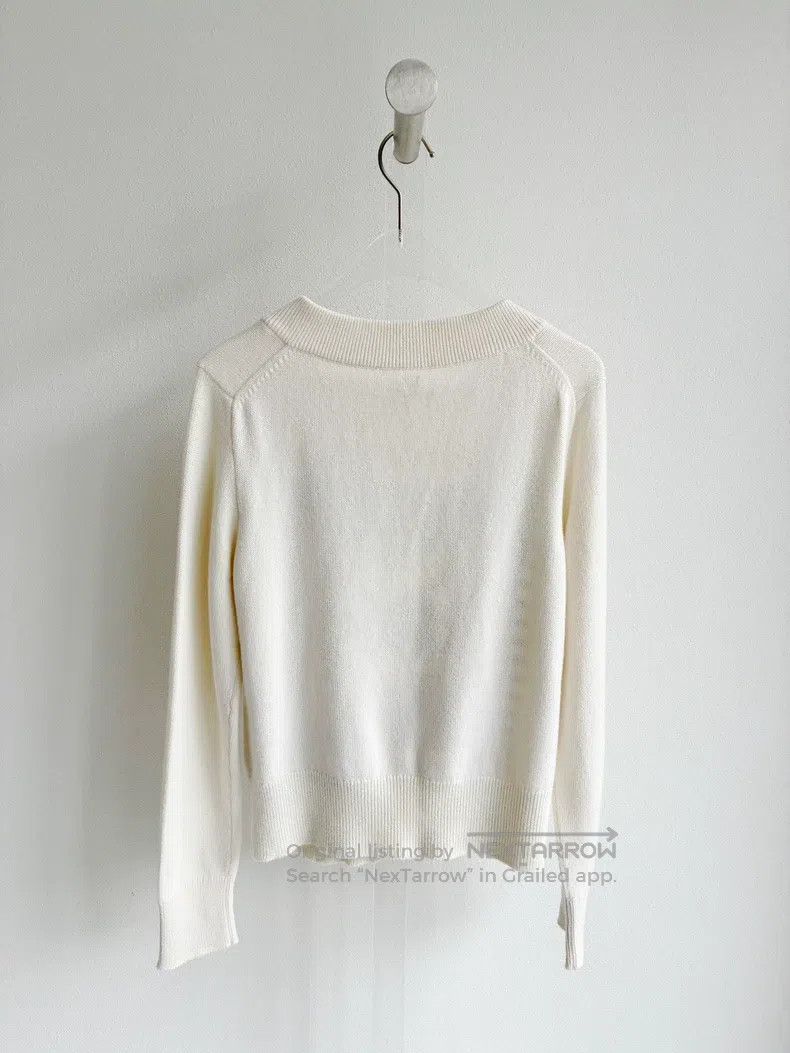 Hermes Hermes Off-white Cashmere Knit Sweater Size XS / US 0-2 / IT 36-38 - 2 Thumbnail