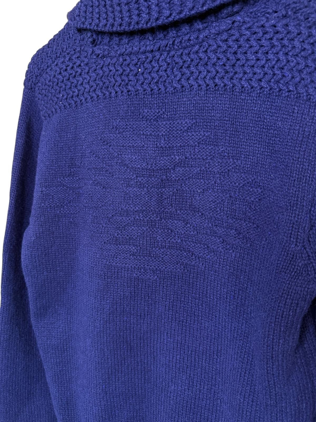 Scotch & Soda Scotch & Soda Wool Knit Sweater Navy Hooded Pullover BNWT M Size US M / EU 48-50 / 2 - 3 Thumbnail