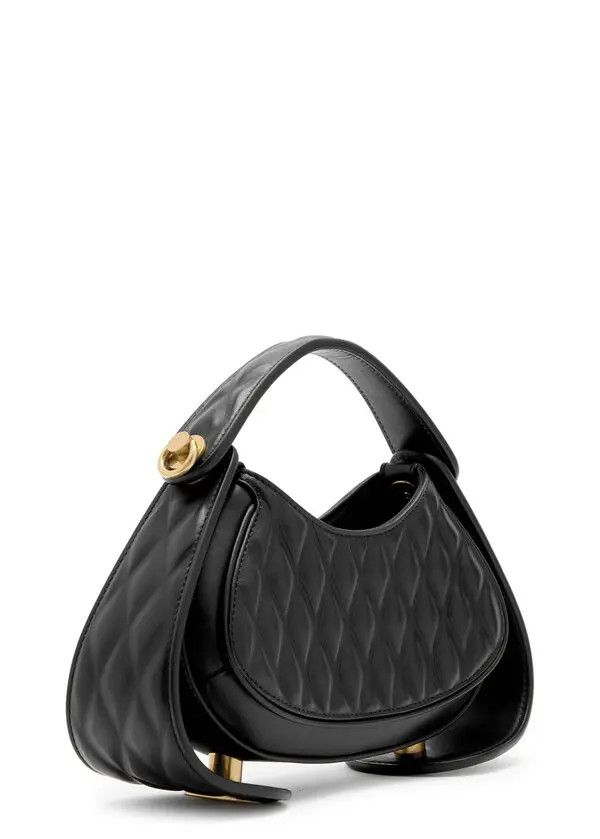 Balmain o1s1wg111225 Size:OS/Jolie Madame Shoulder Bag in Black Size ONE SIZE - 2 Thumbnail