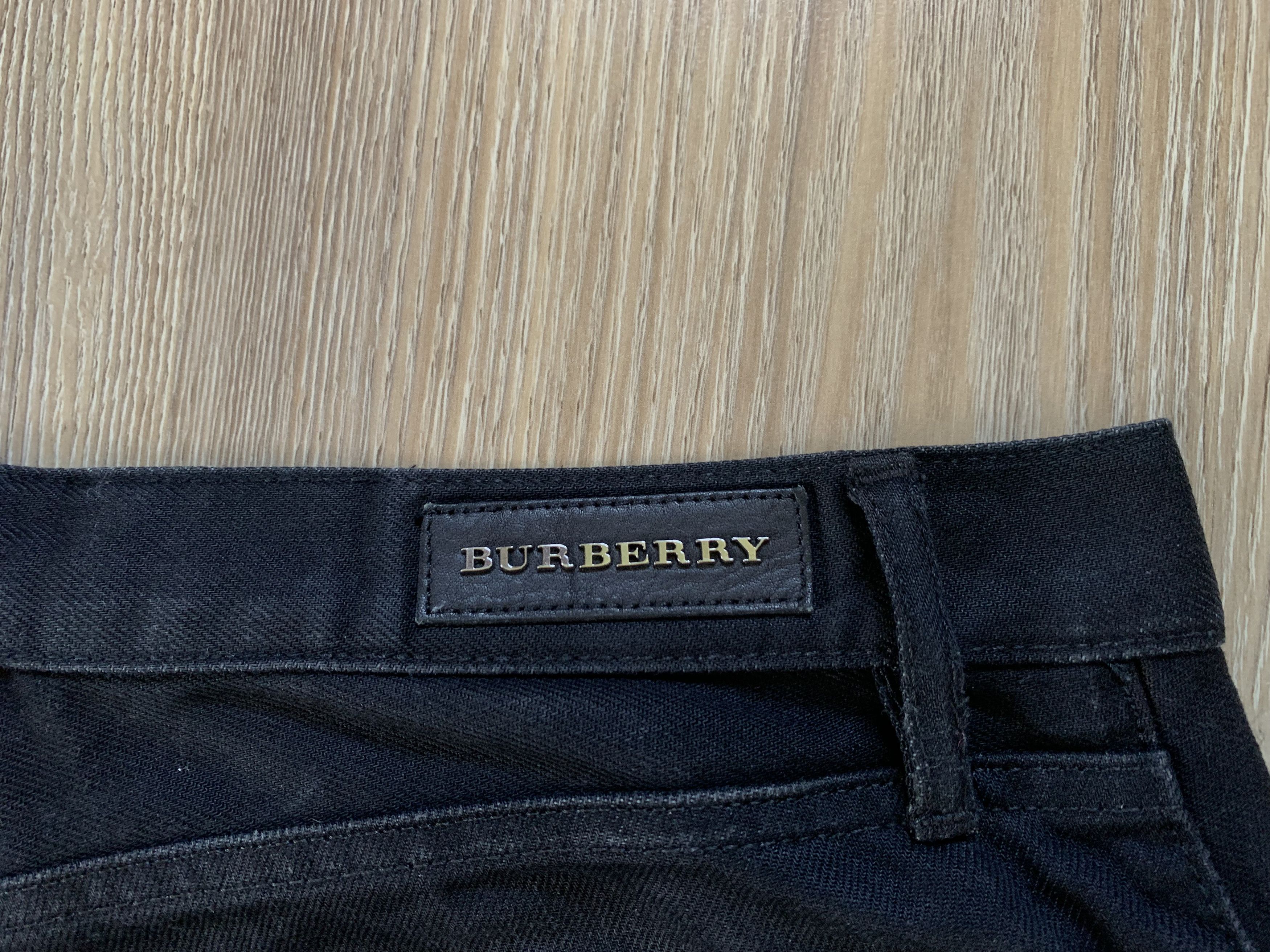 Burberry Burberry Mens Black Stretch Jeans Size US 32 / EU 48 - 7 Thumbnail