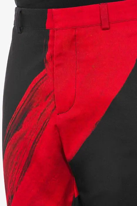 Moschino o1y0225 Short in Red/Black Size US 34 / EU 50 - 2 Thumbnail