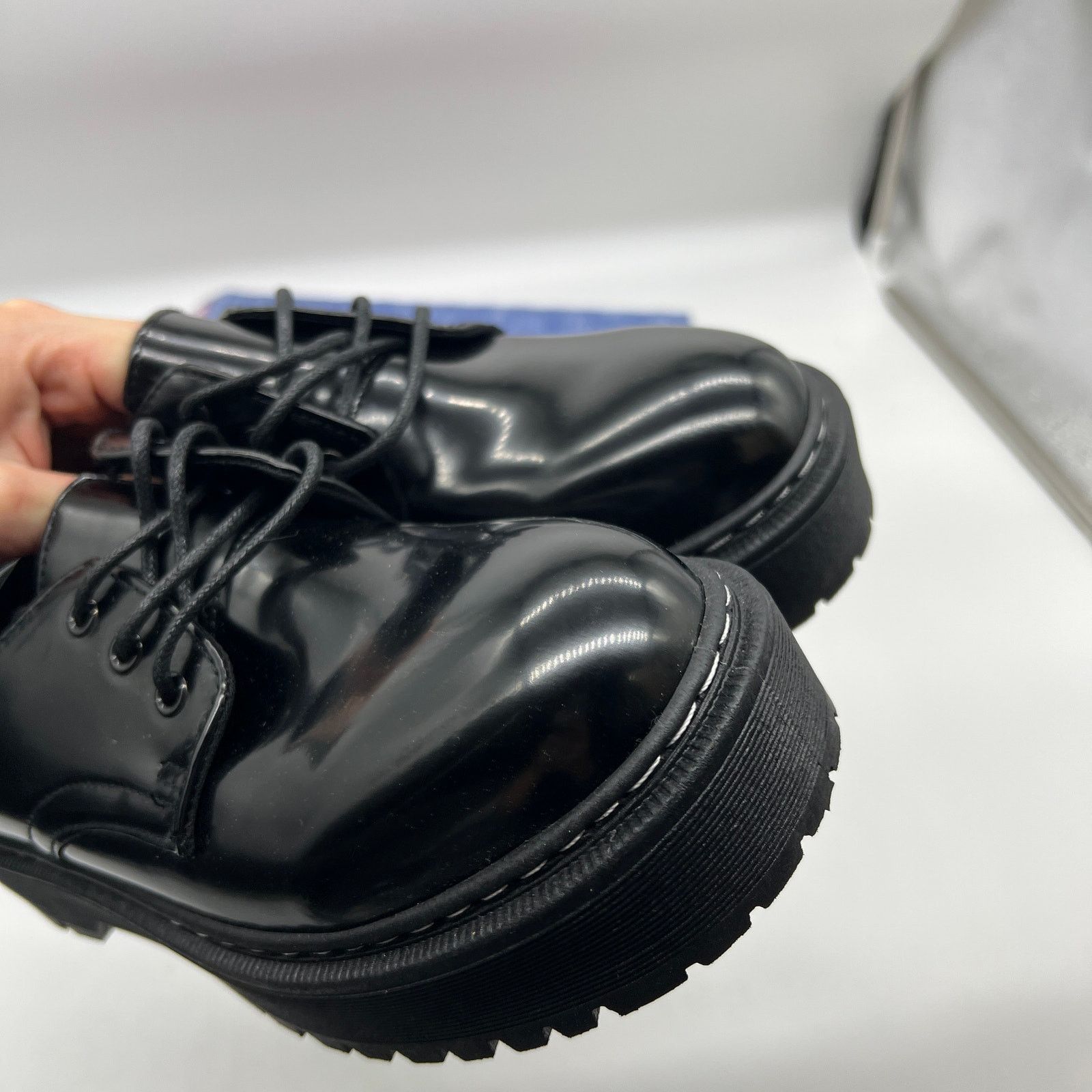 Other Pop Womens Unity Oxford Shoes Black Size 8M Size US 8 / IT 38 - 6 Thumbnail