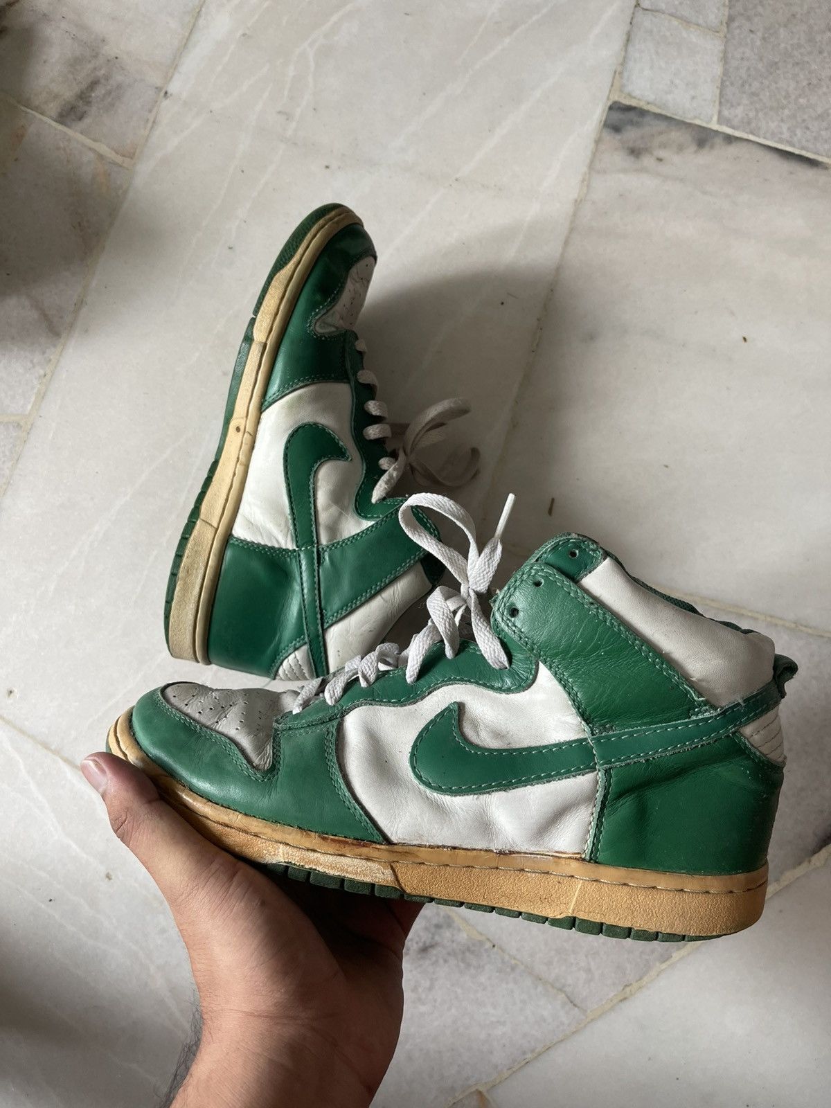 Nike Nike Dunk Celtic Green Size US 9 / EU 42 - 5 Thumbnail