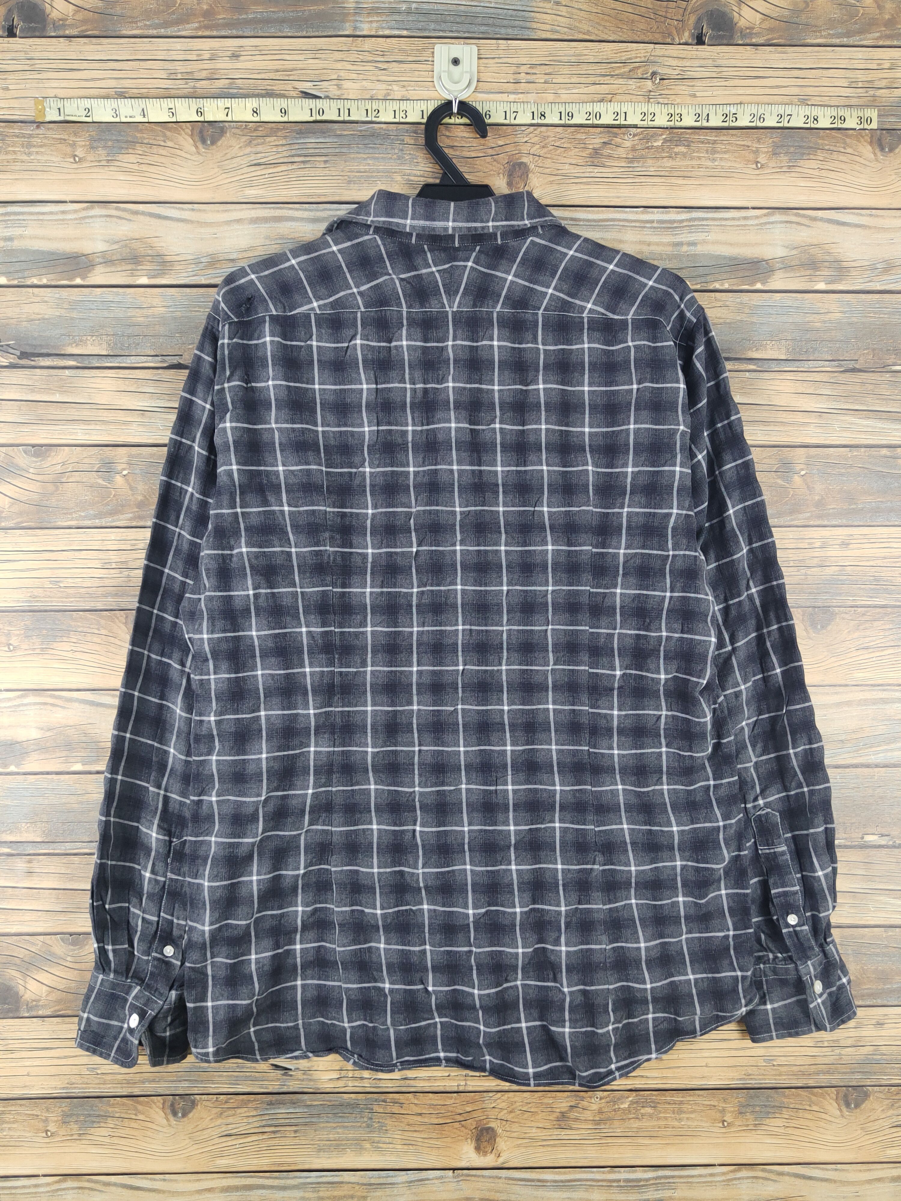 Joseph Homme Dark Gray Button Up Shirts #W1753