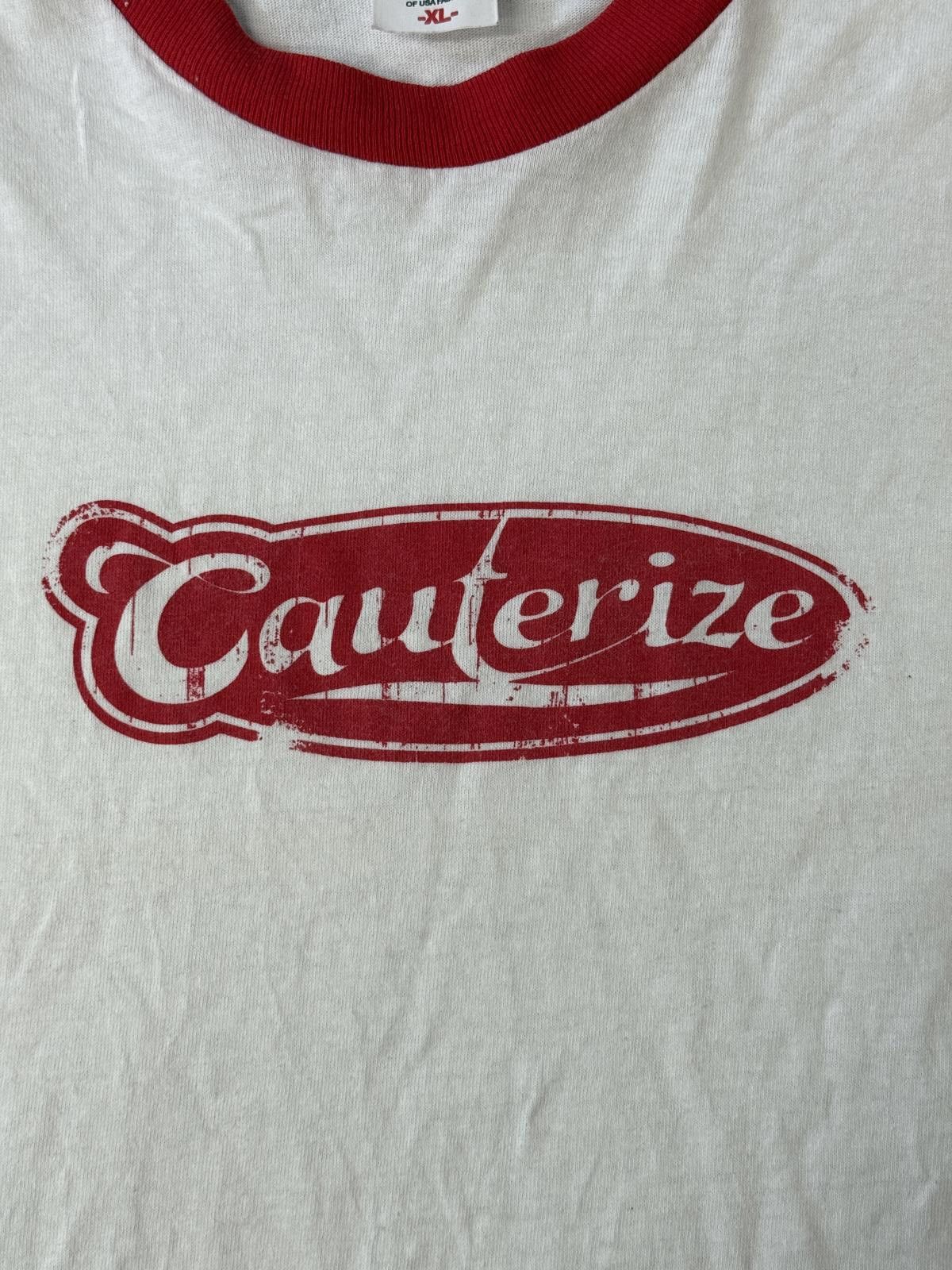 Anvil Y2K Cauterize Band T-shirt Ringer Ontario Canada XL Size US XL / EU 56 / 4 - 3 Thumbnail