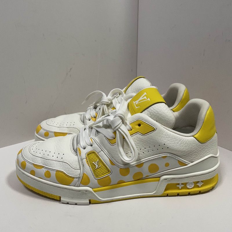 Louis Vuitton Yayoi Kusama x Louis Vuitton Polka Dot Trainers 0079 Size US 9 / EU 42 - 1 Thumbnail