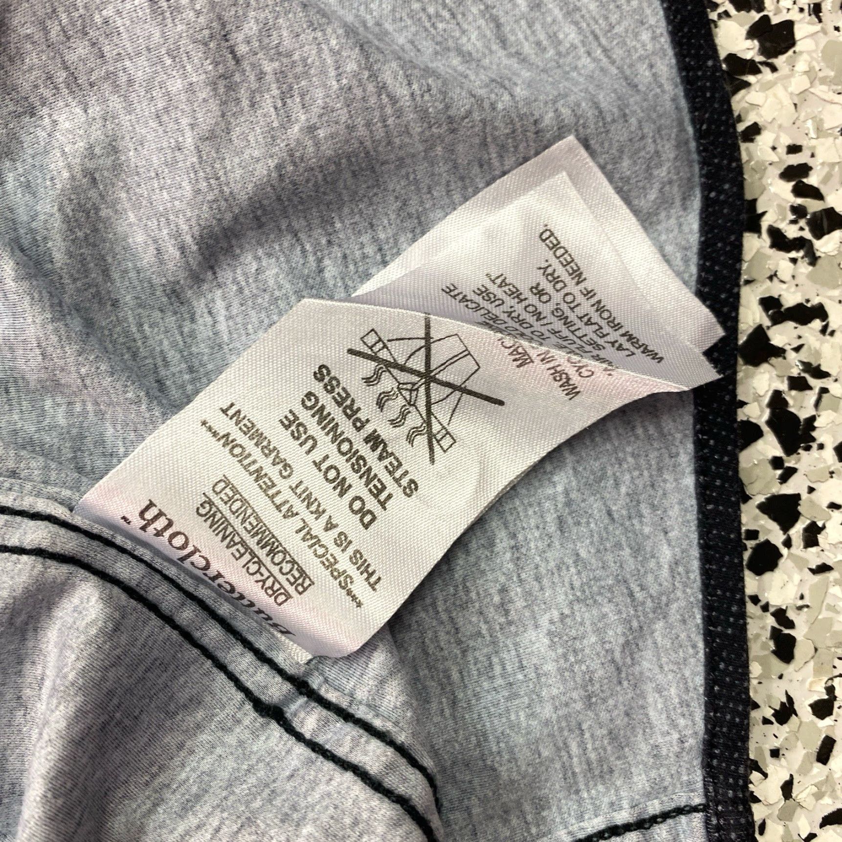 Vintage Buttercloth Shirt Mens XL Tall Button-Up Short Sleeve Geometric Print Casual Blue Cotton Knit Size US XL / EU 56 / 4 - 4 Thumbnail